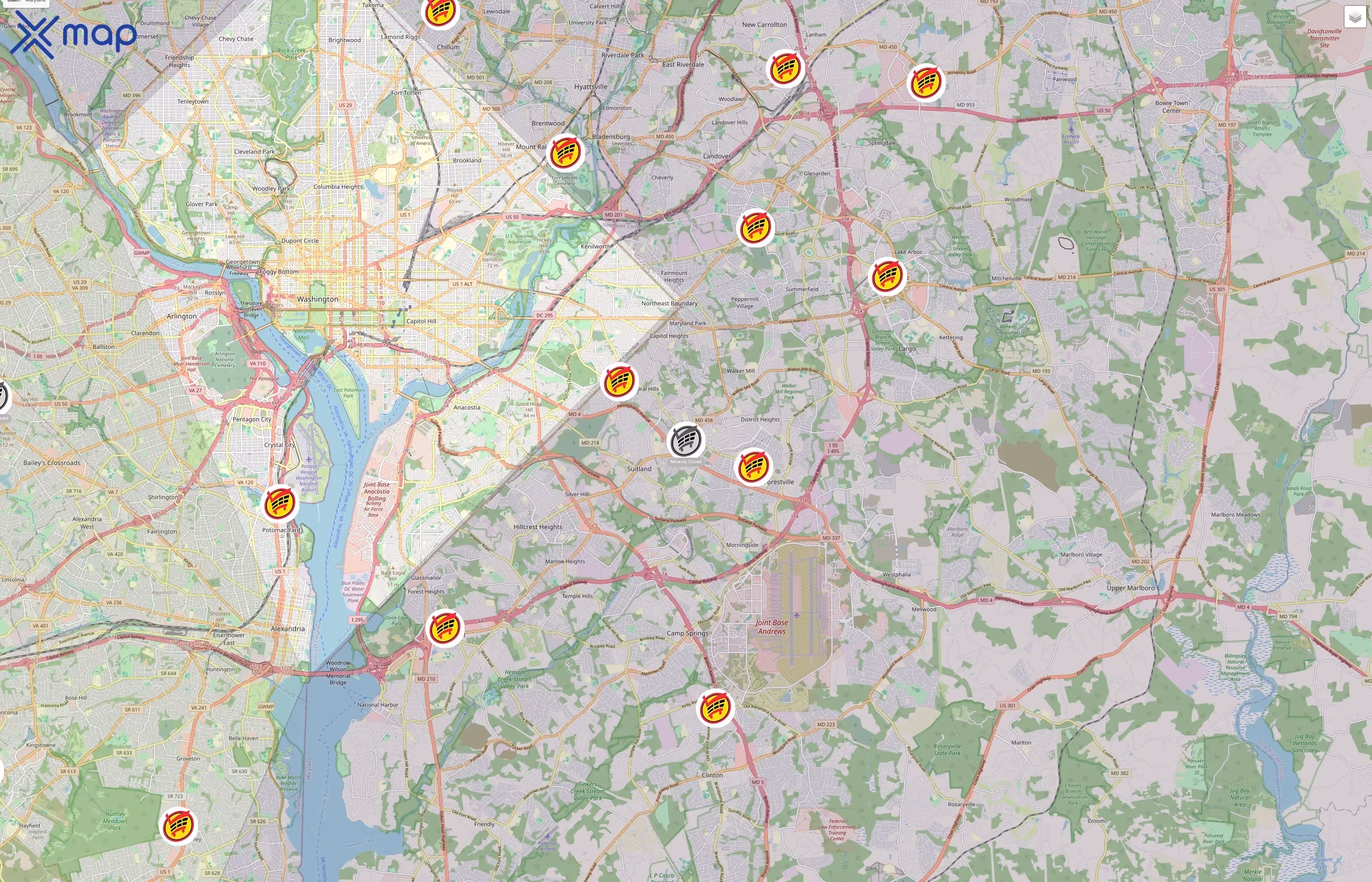 Shoppers traffic data