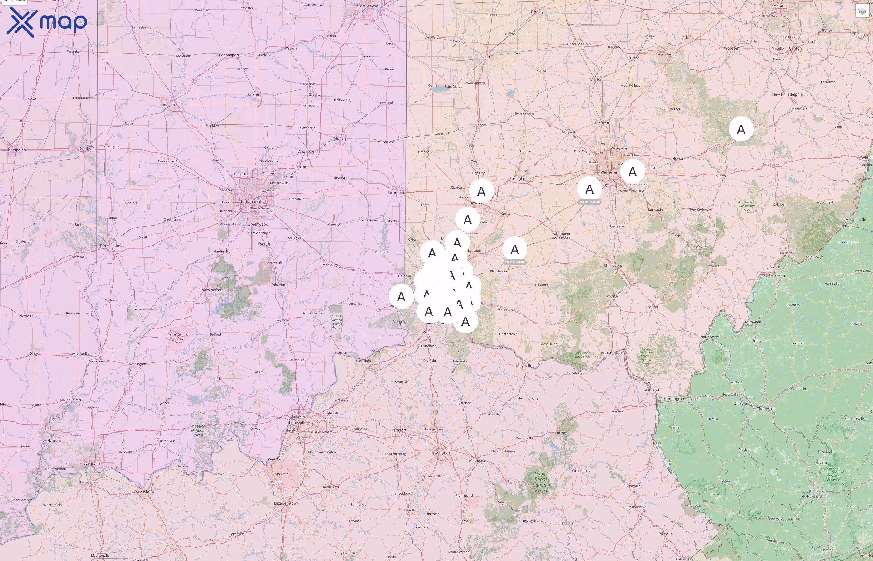 AmeriStop street hotspots