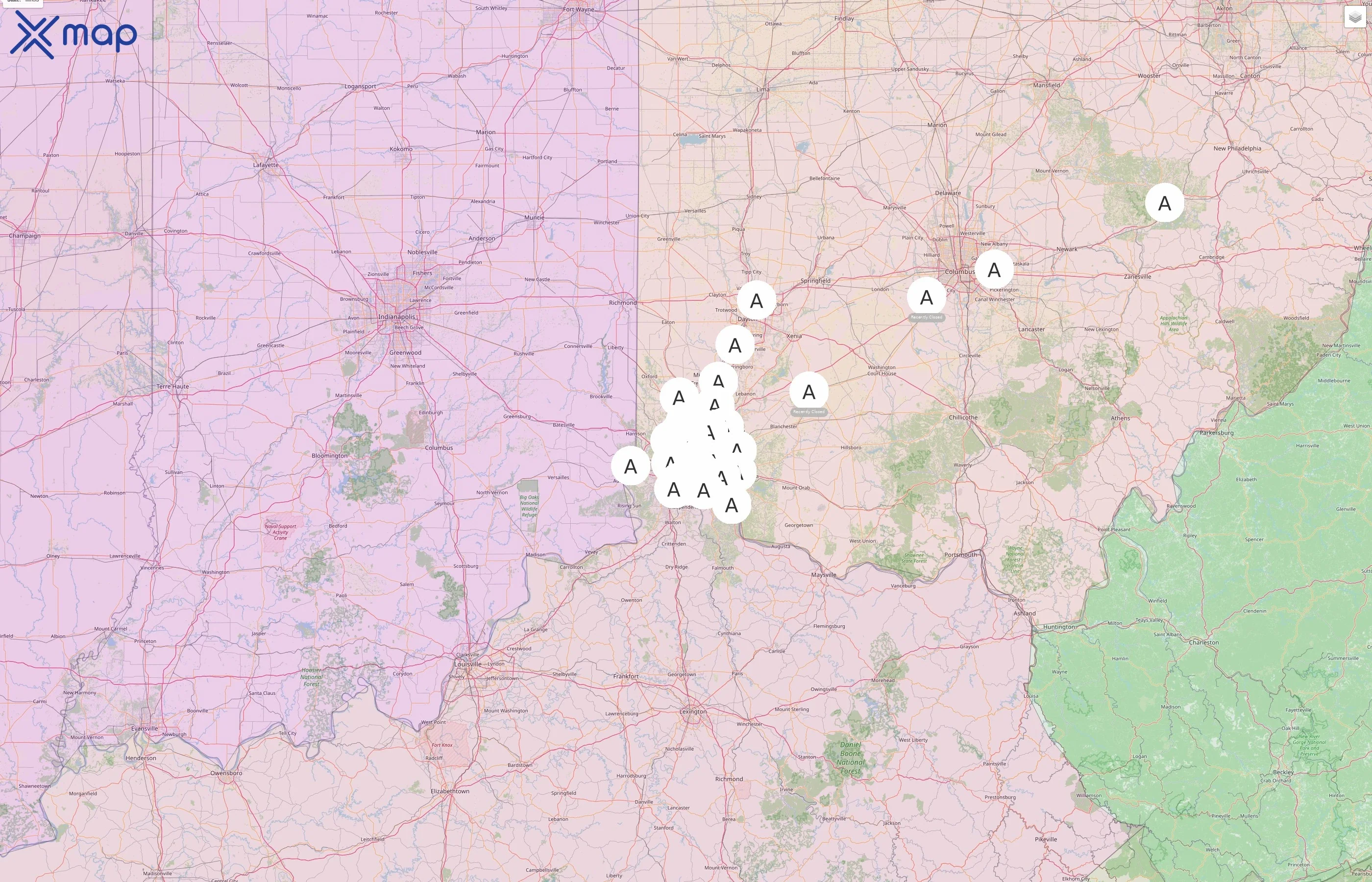 AmeriStop street hotspots