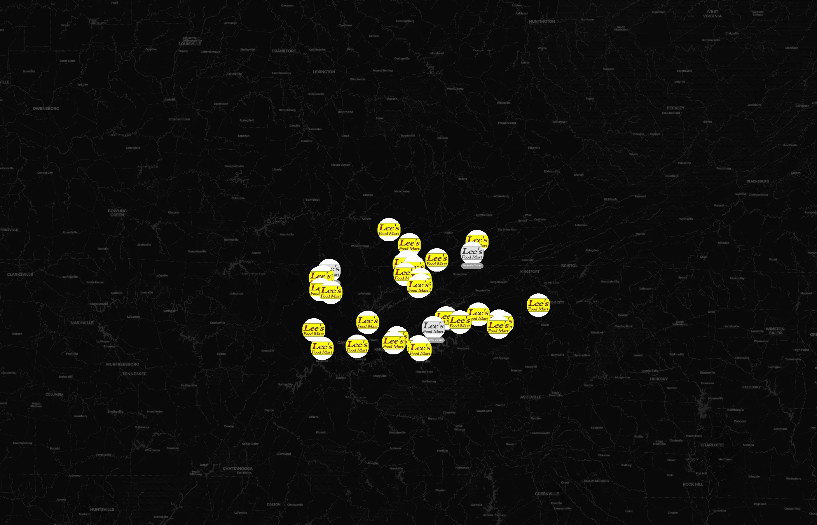 Lee's Food Mart city distribution