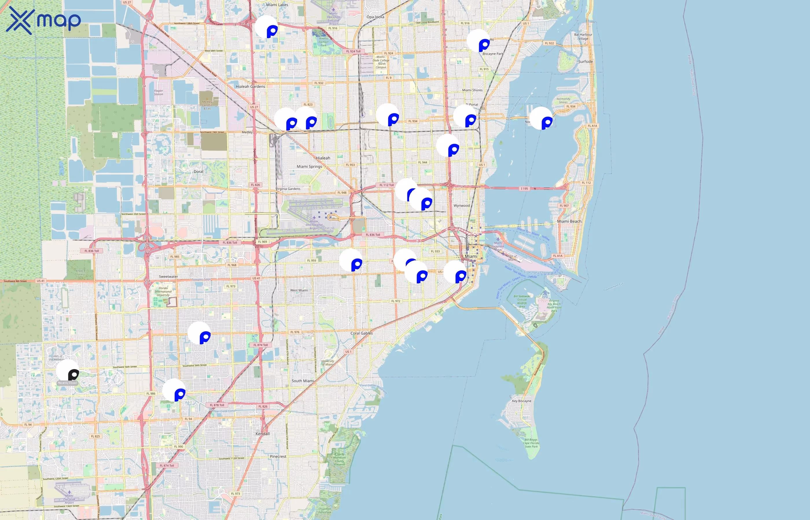 Presidente Supermarkets area coverage