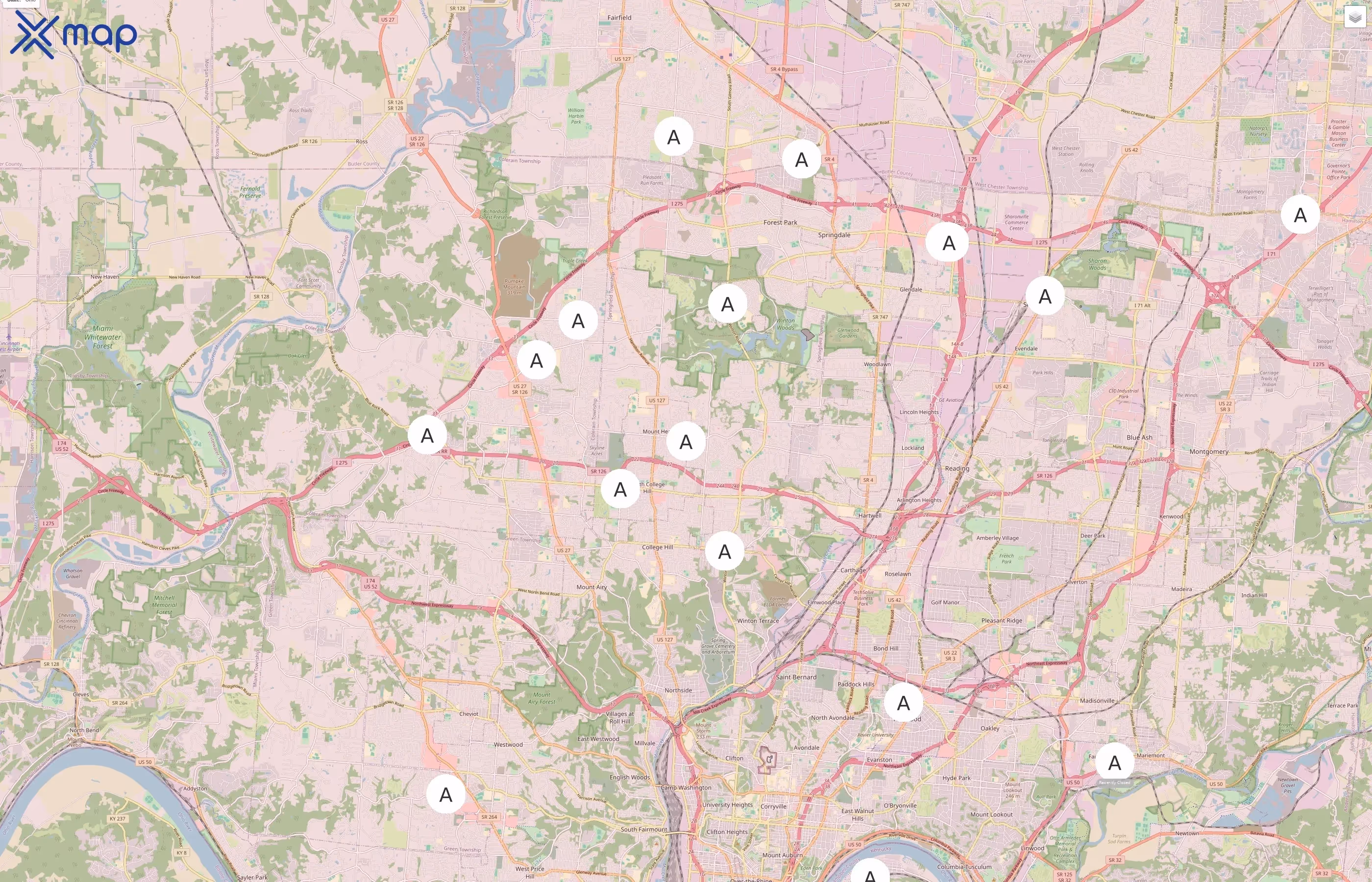 AmeriStop traffic data
