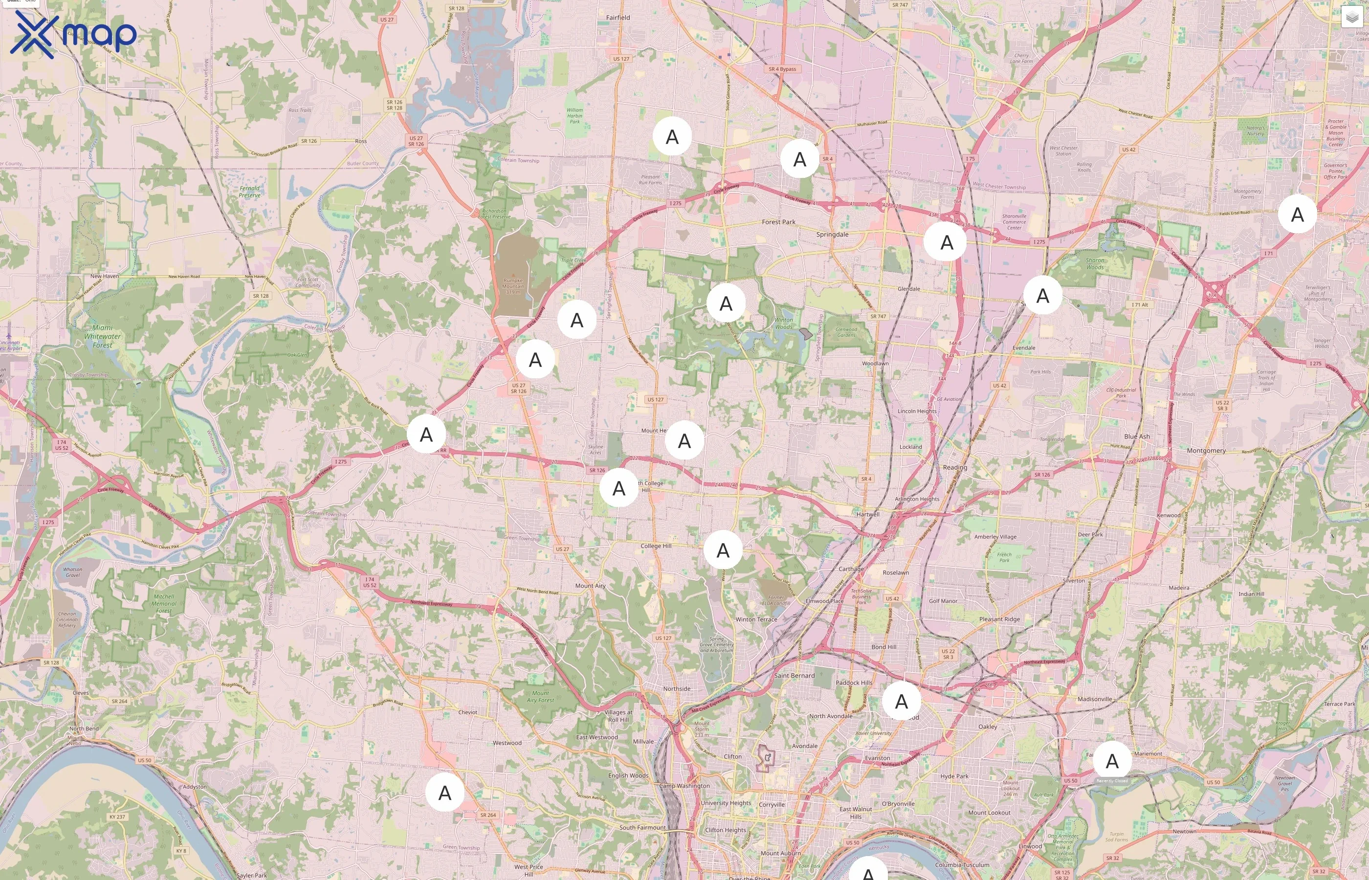 AmeriStop traffic data