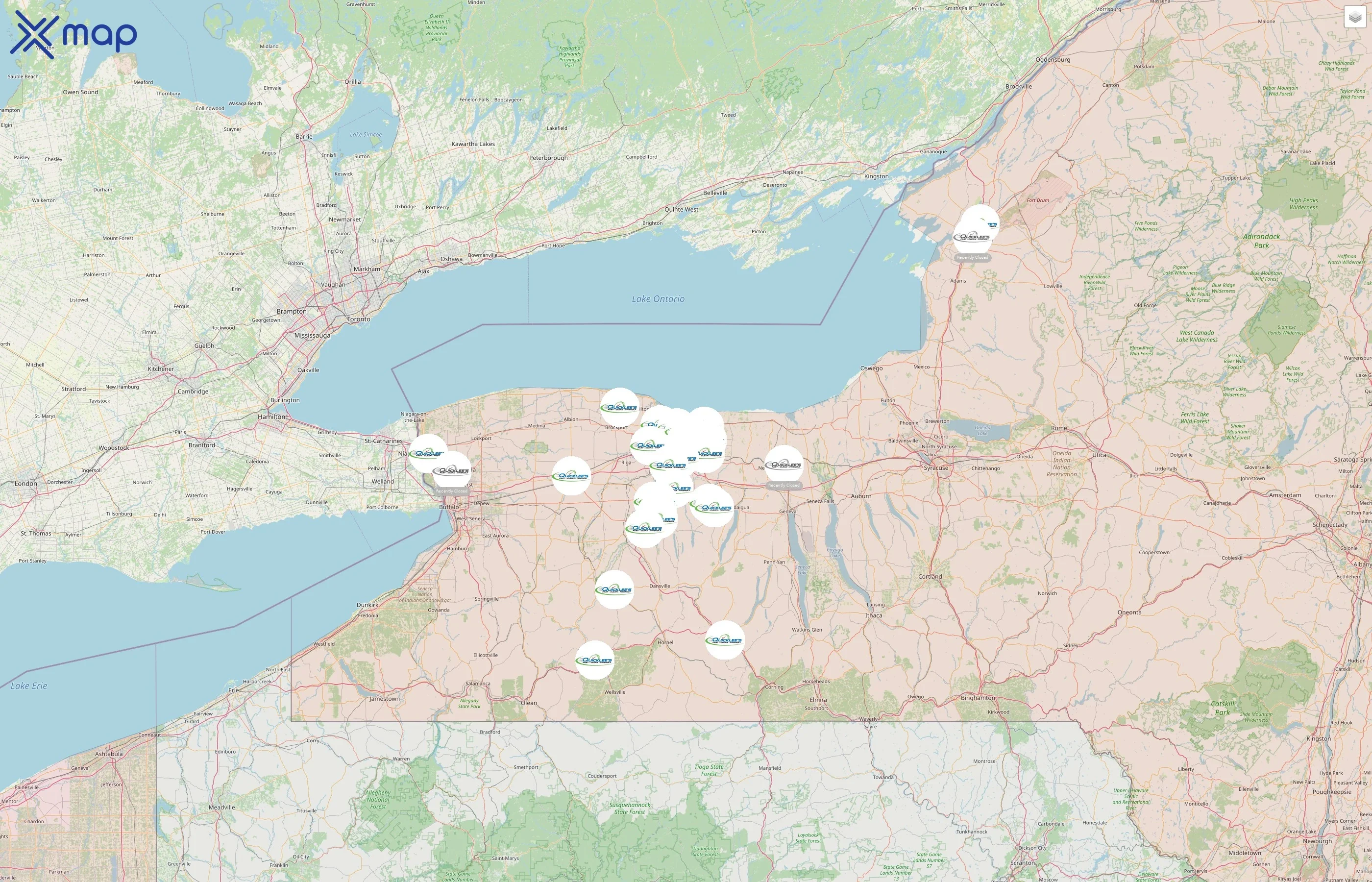 Quicklee's street hotspots
