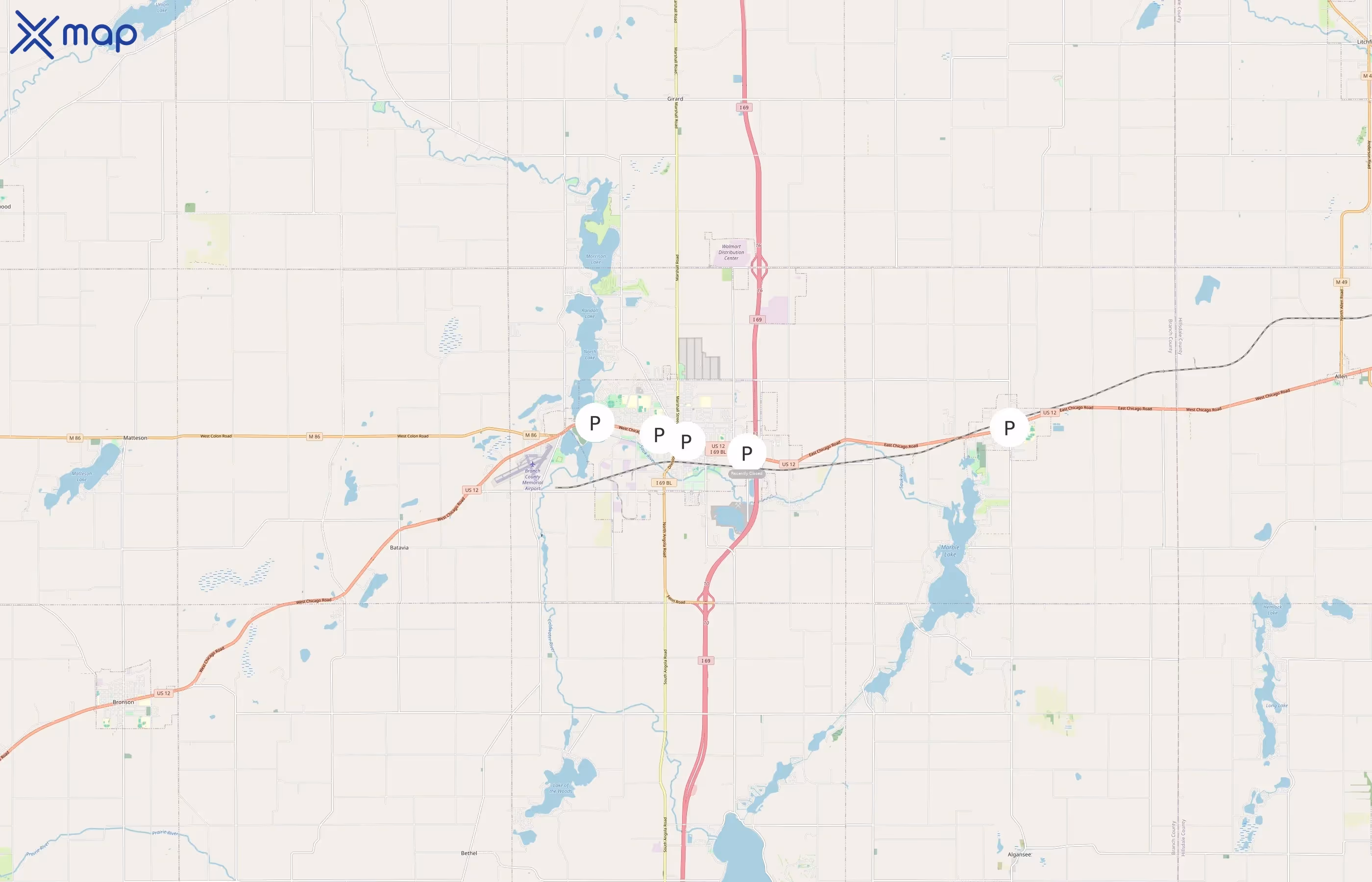 PS Food Mart area coverage