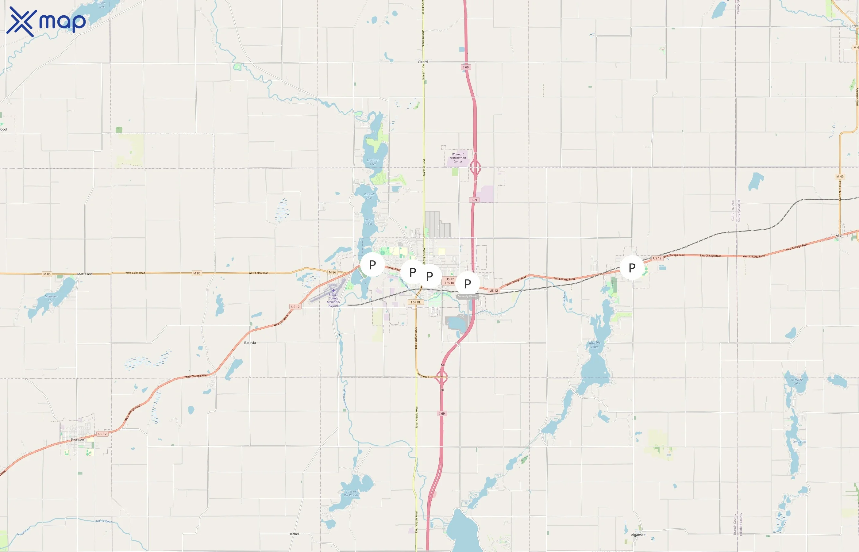 PS Food Mart area coverage