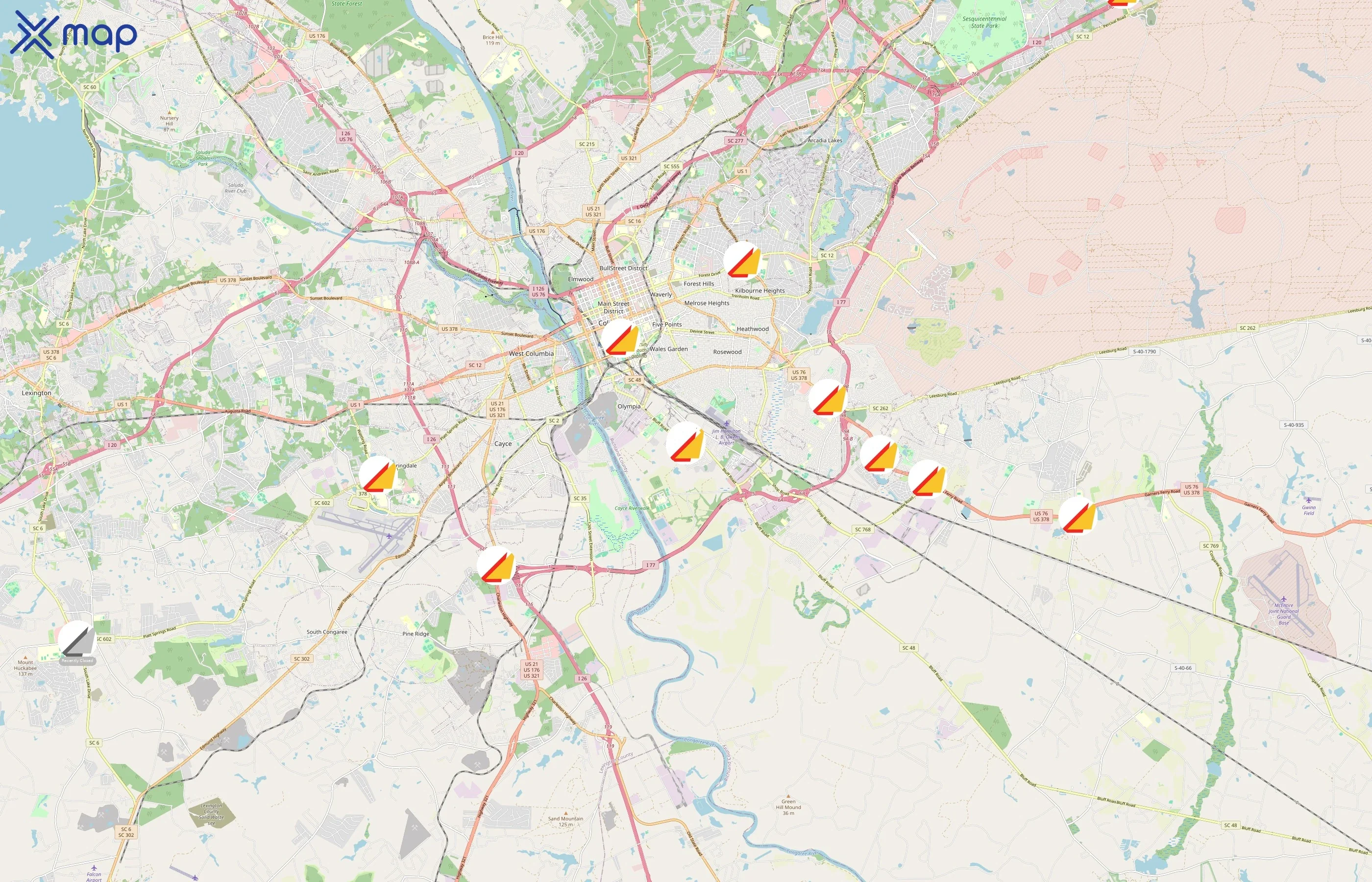 Corner Pantry area coverage