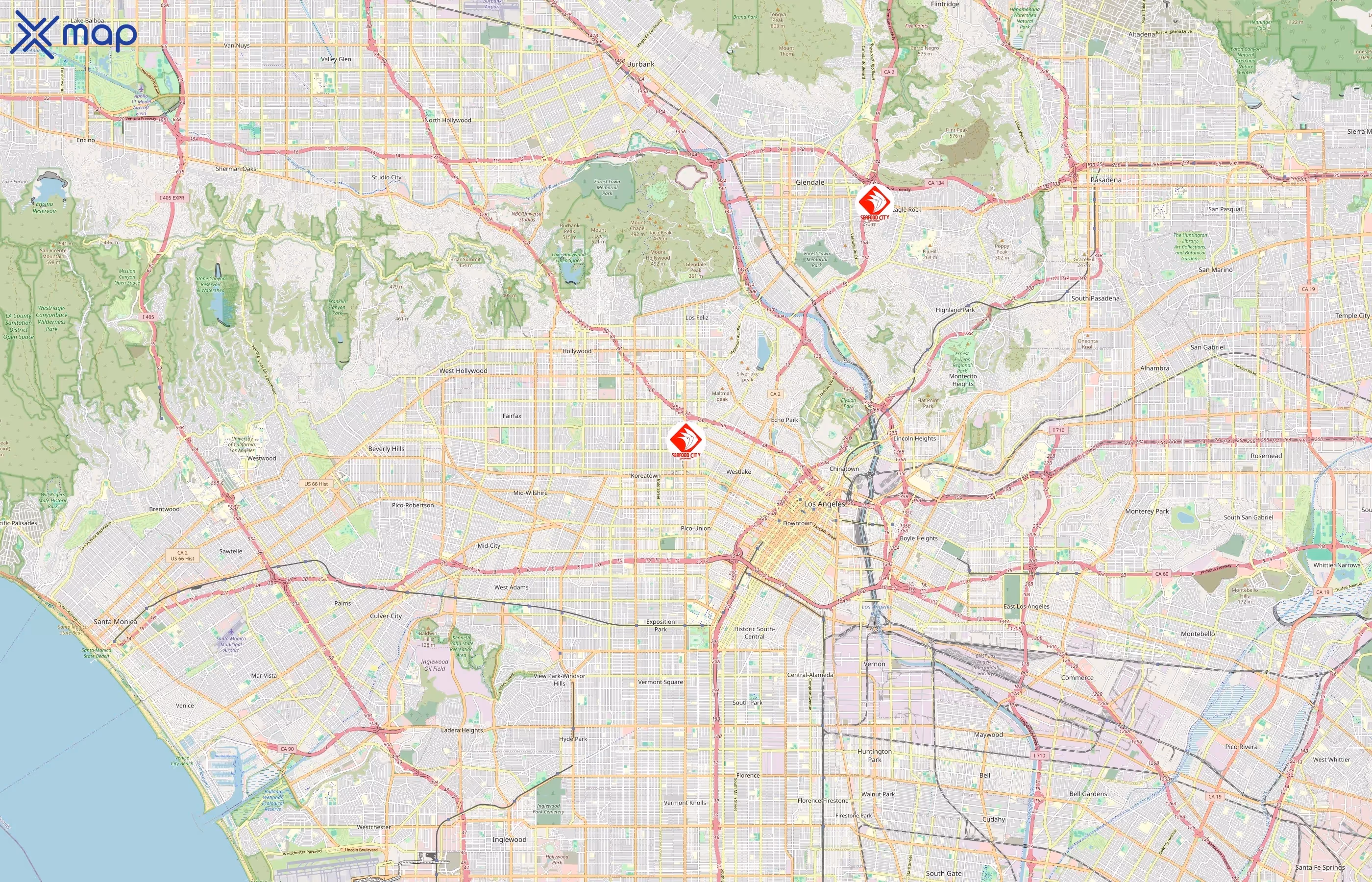 Seafood City area coverage