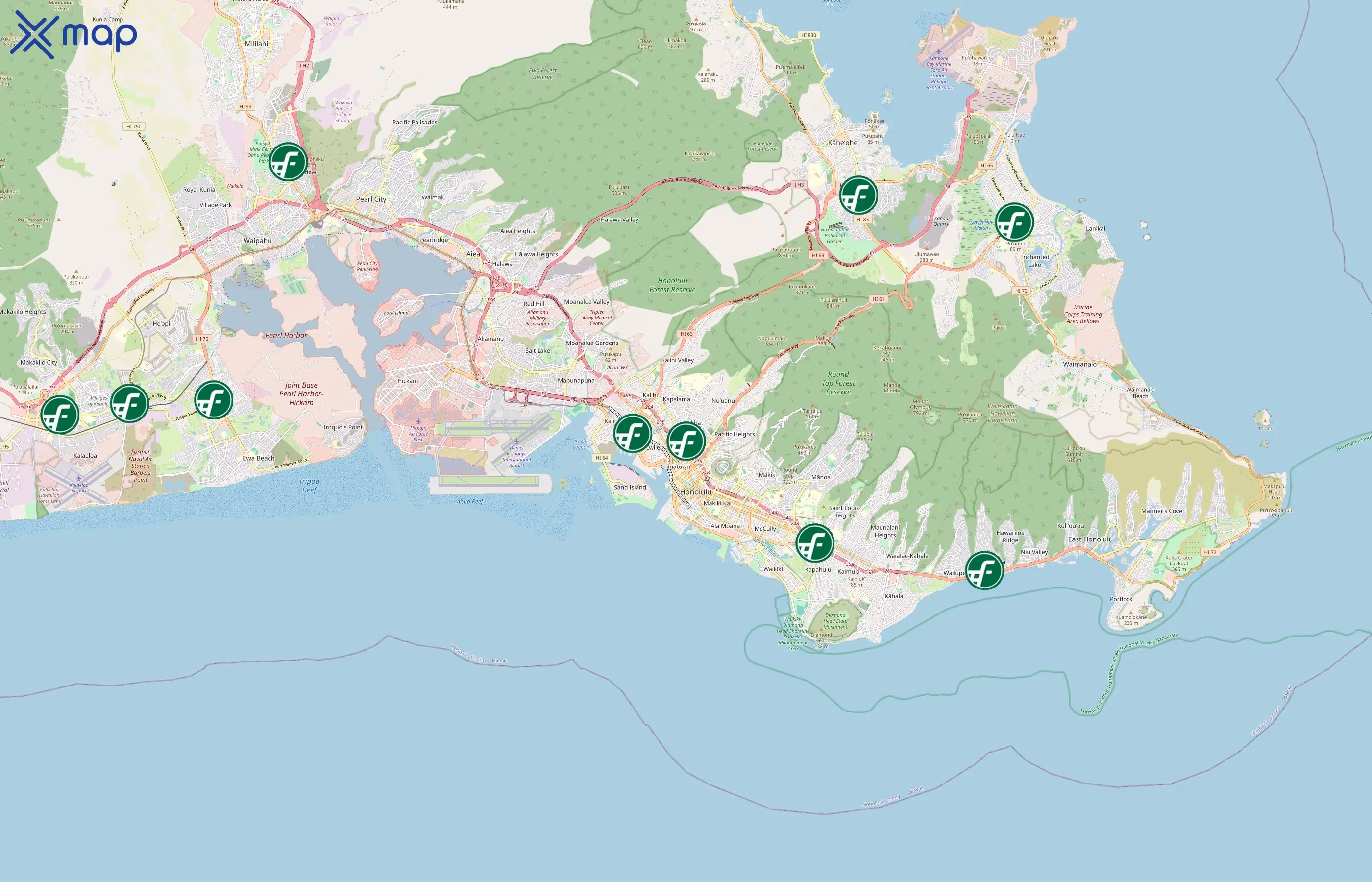 Foodland area coverage