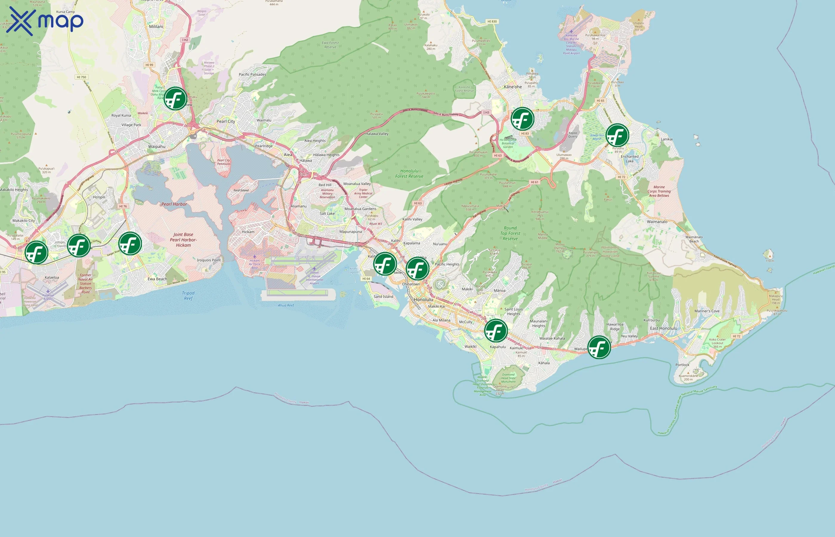 Foodland area coverage