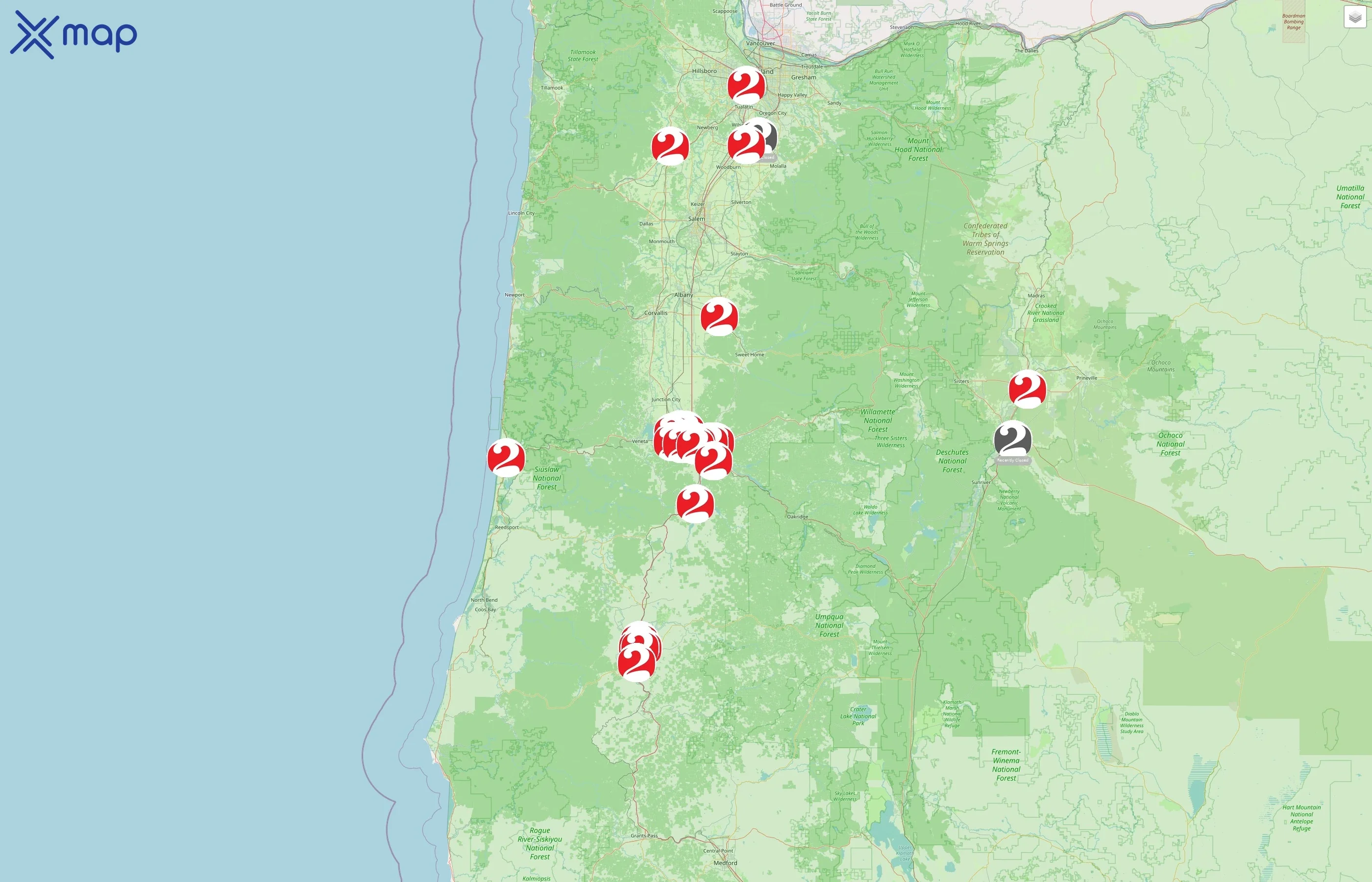 buy 2 Stores street hotspots