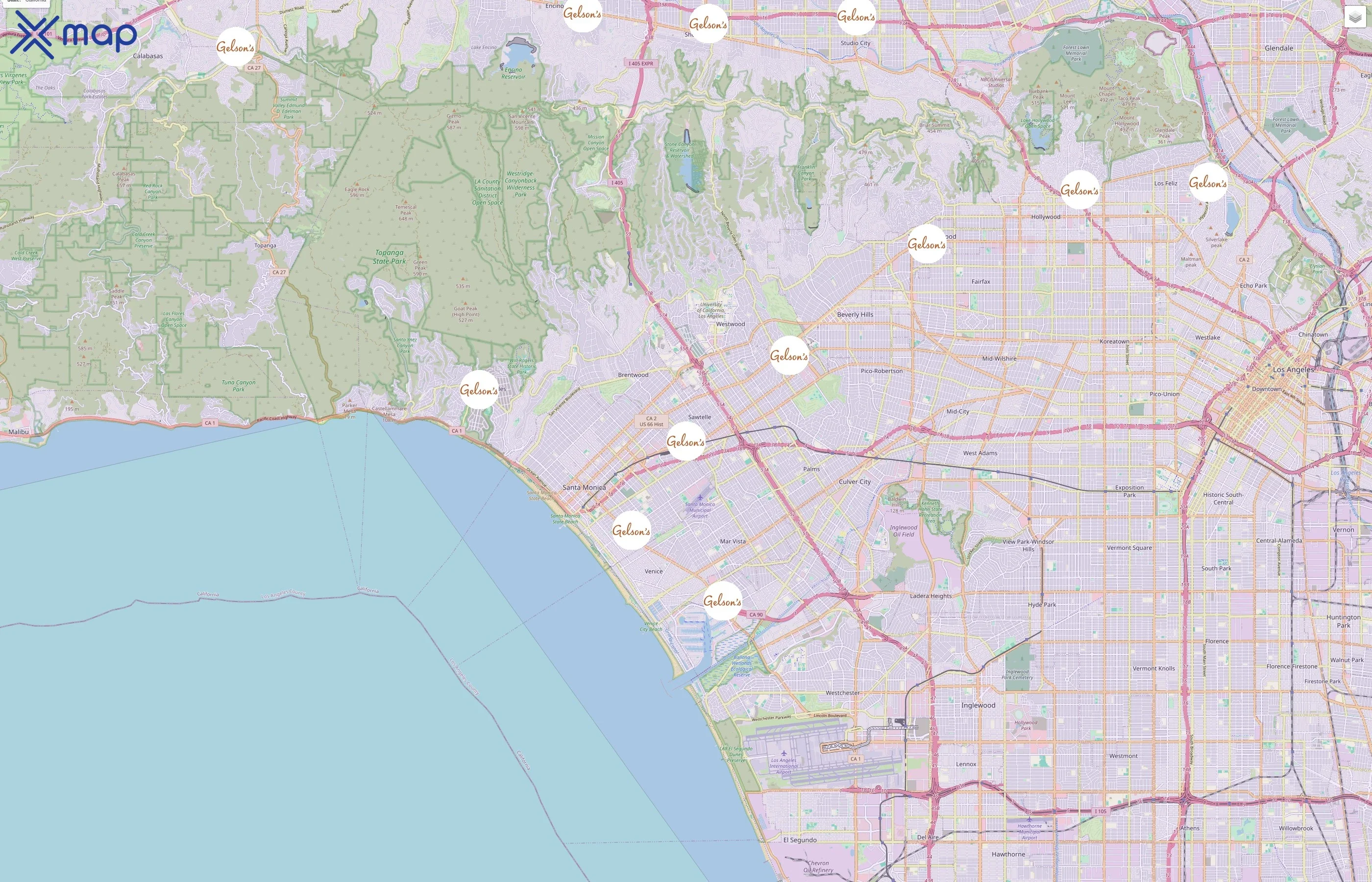Gelson's traffic data