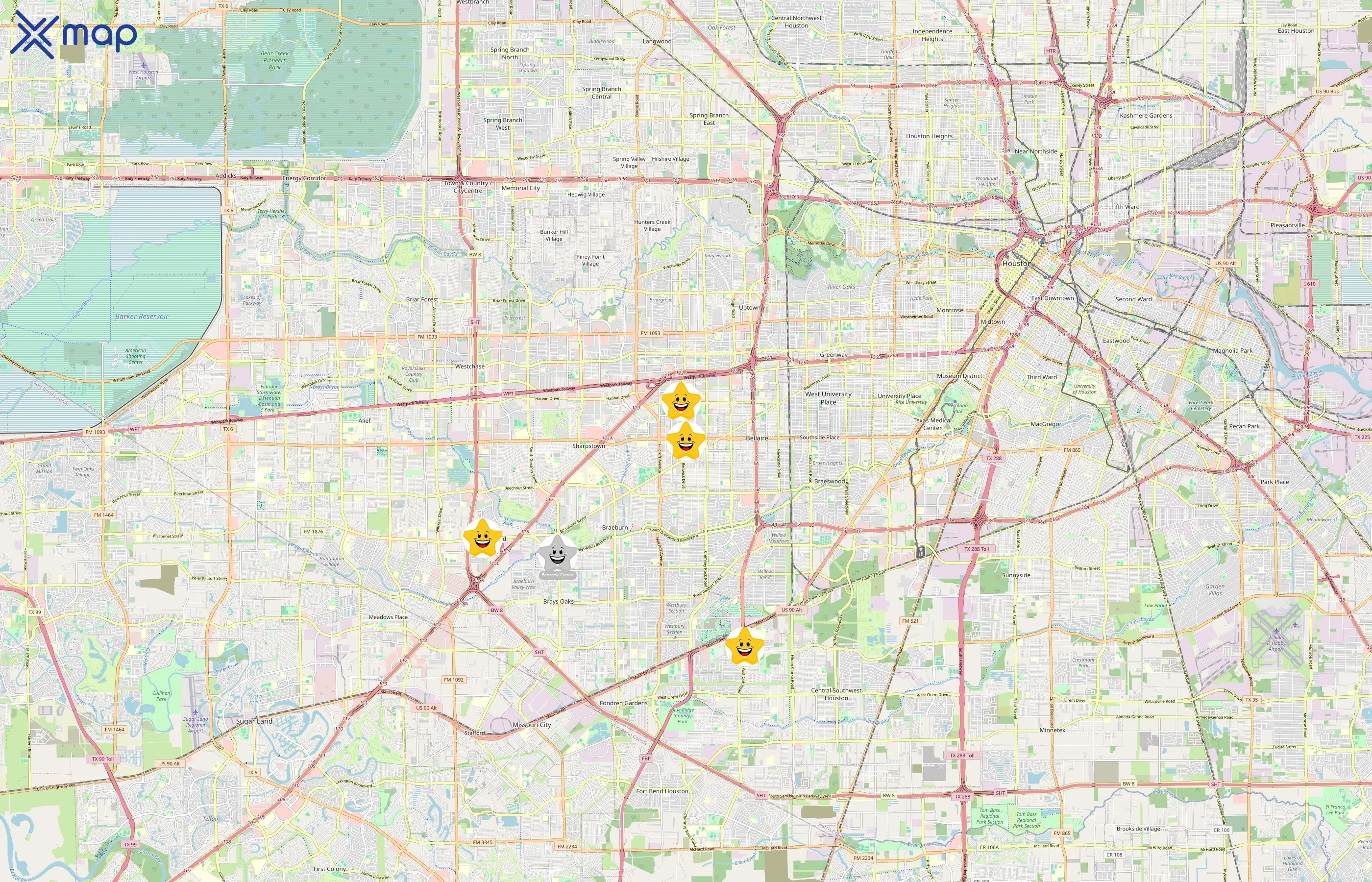 Siempre Grocery area coverage