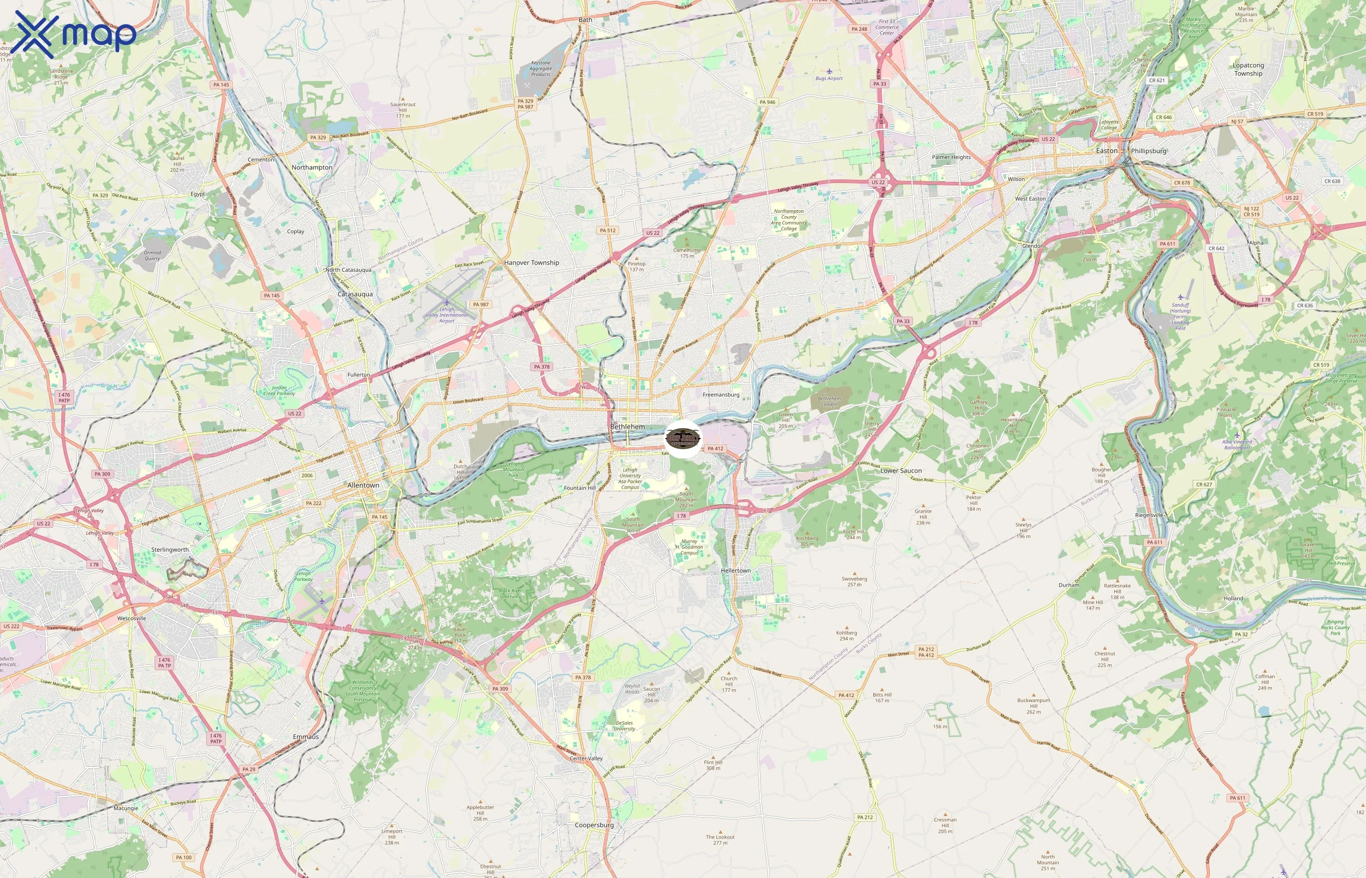 Beef Jerky Experience area coverage