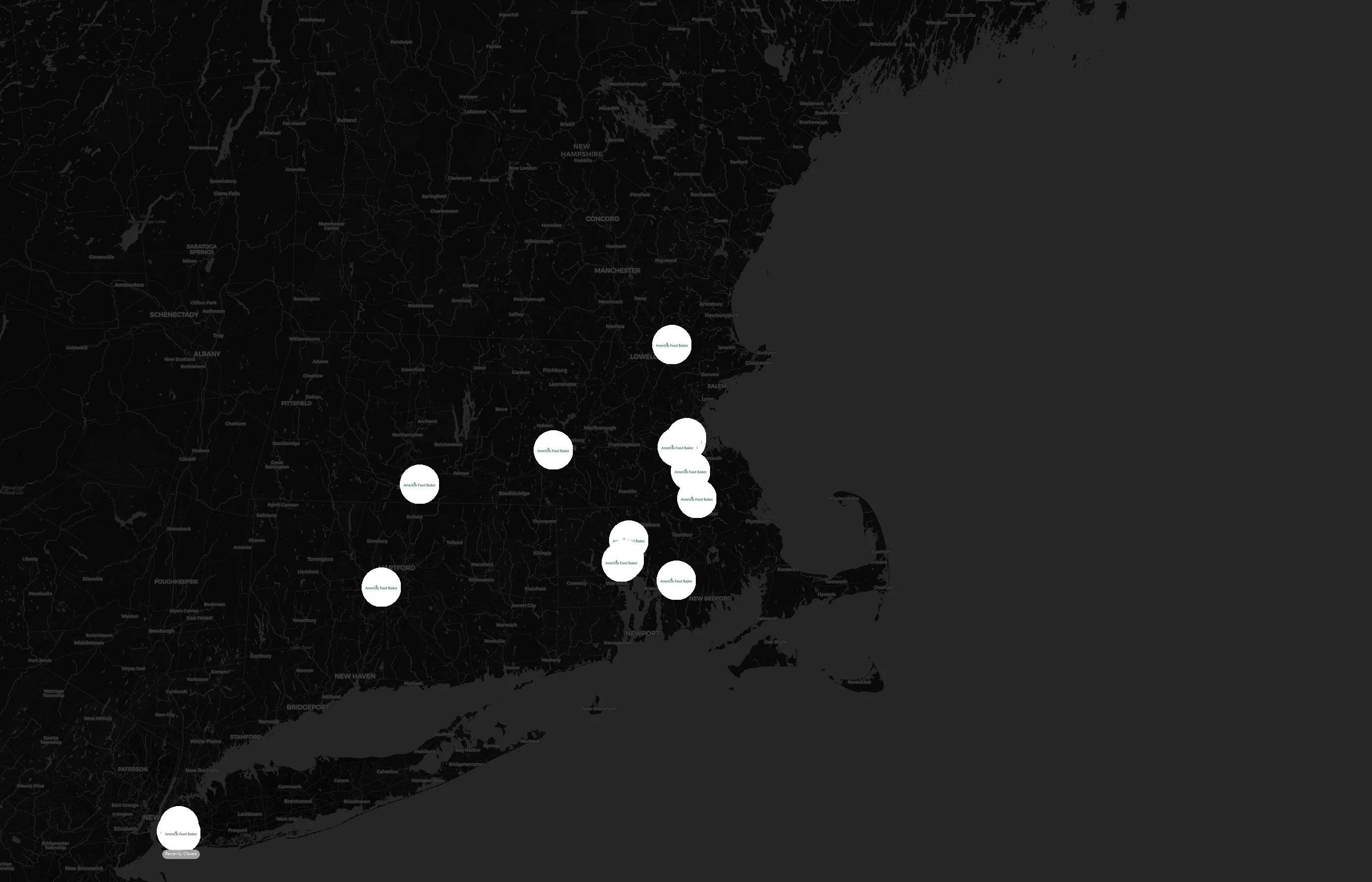 America's Food Basket city distribution