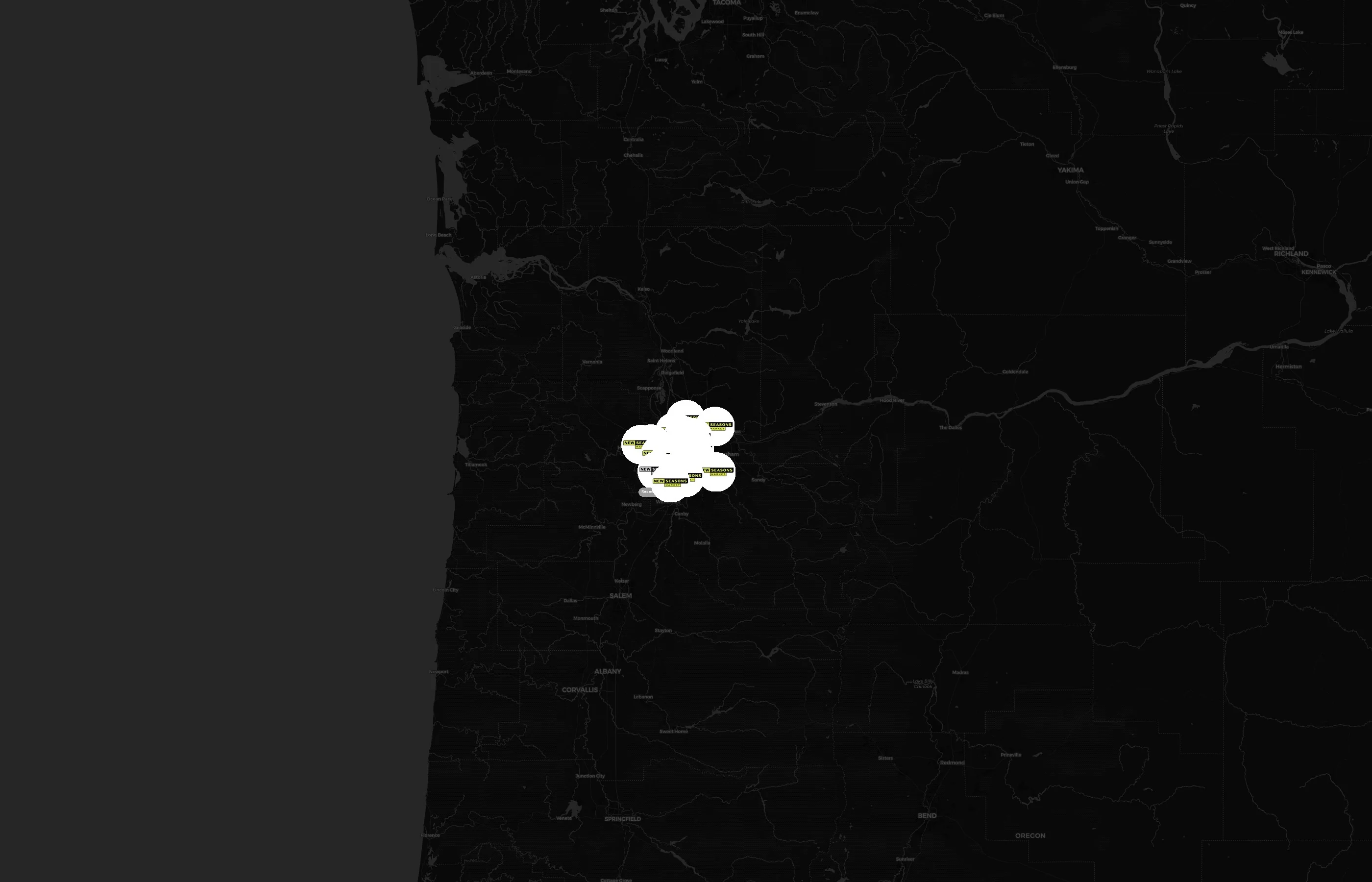 New Seasons Market city distribution