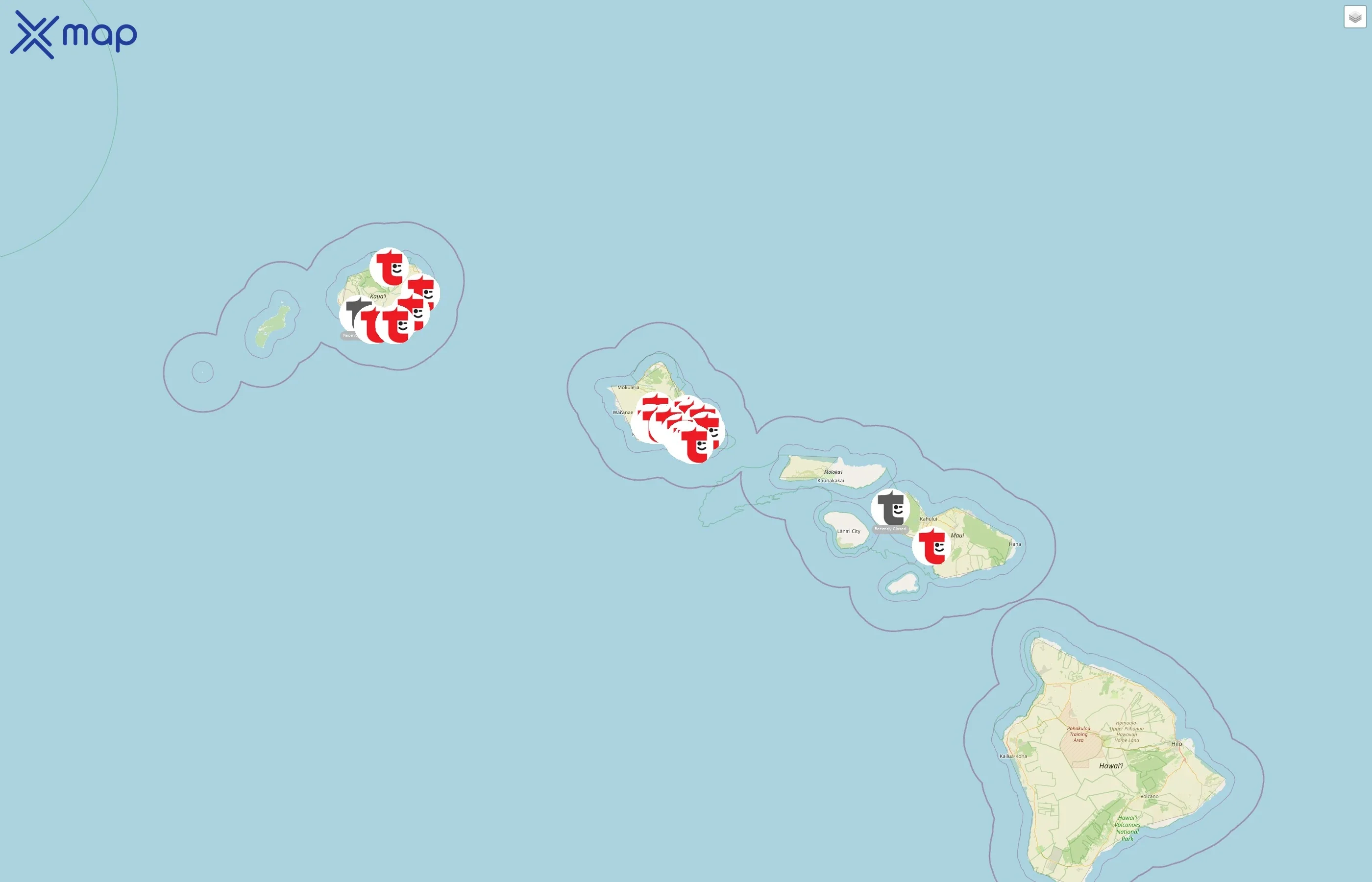 Times Supermarkets street hotspots