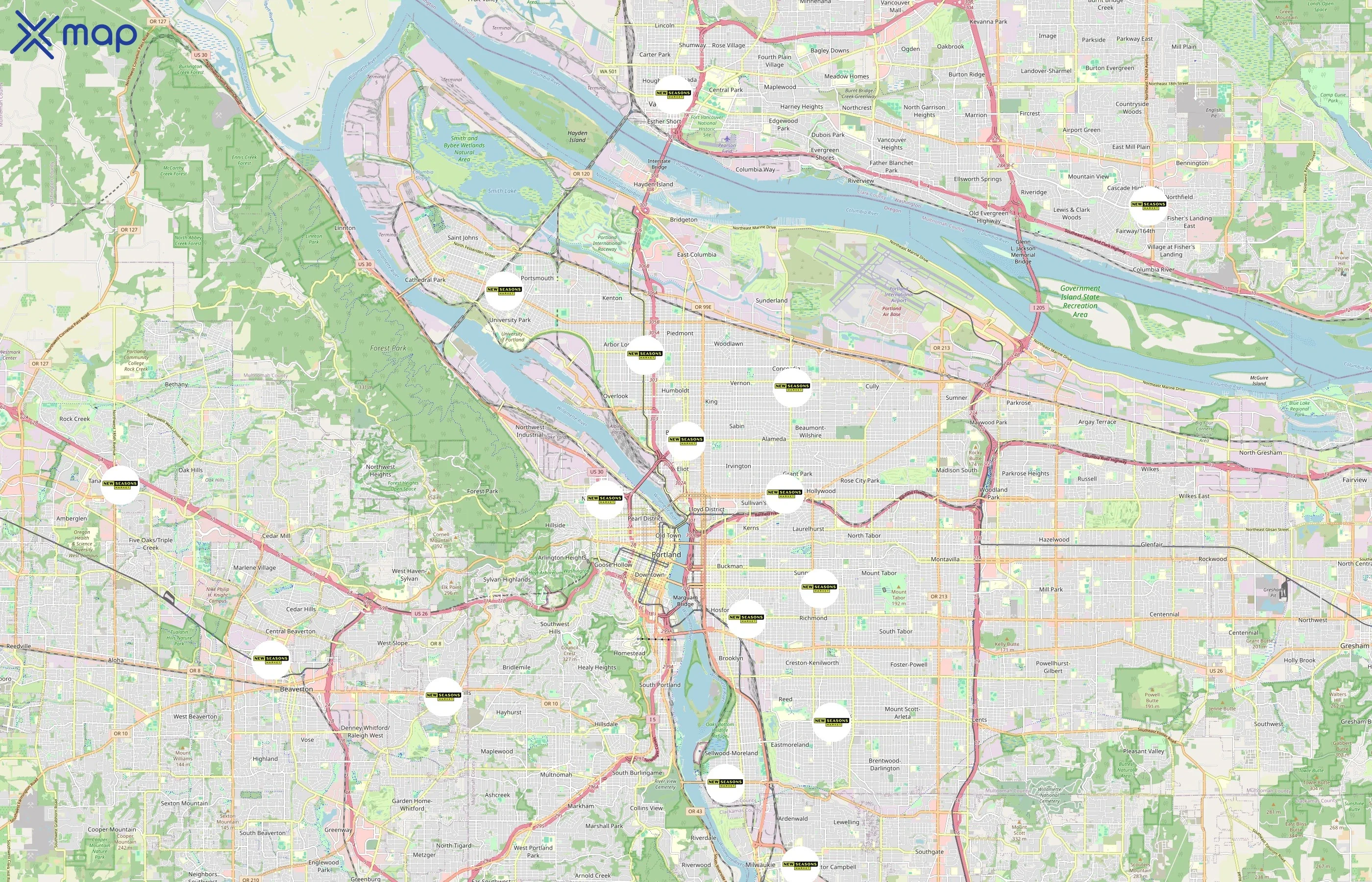 New Seasons Market area coverage