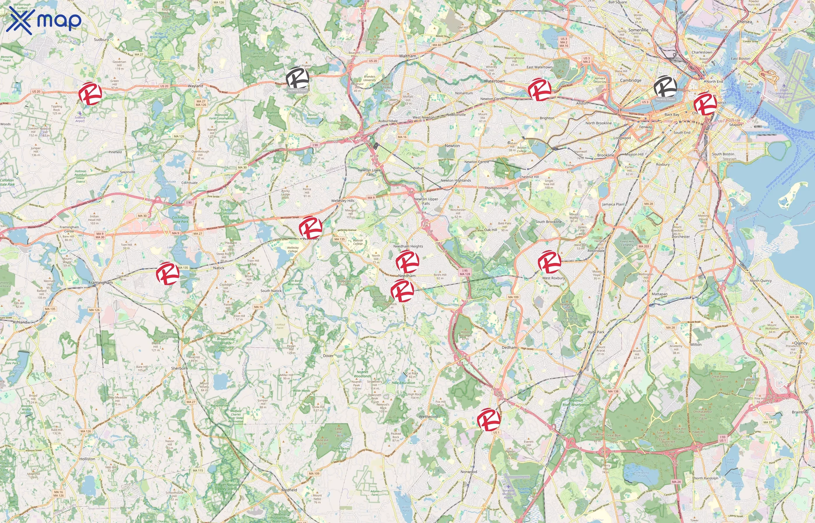 Roche Bros. area coverage