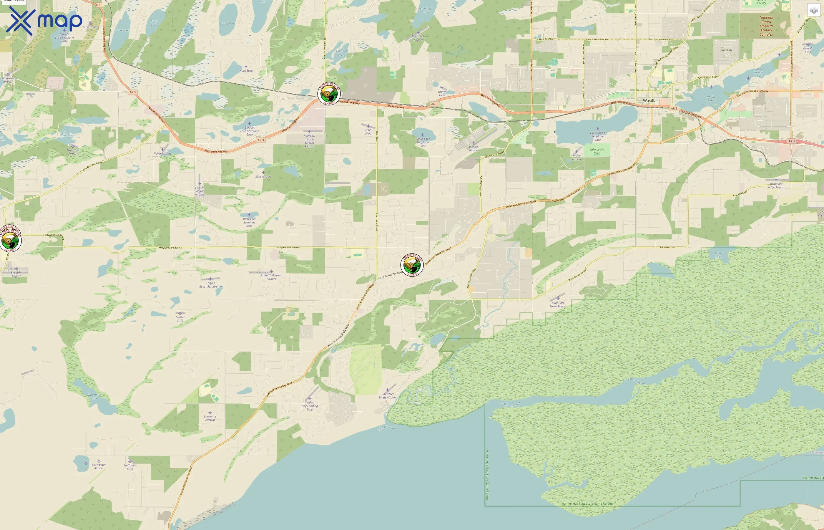 Three Bears Alaska traffic data