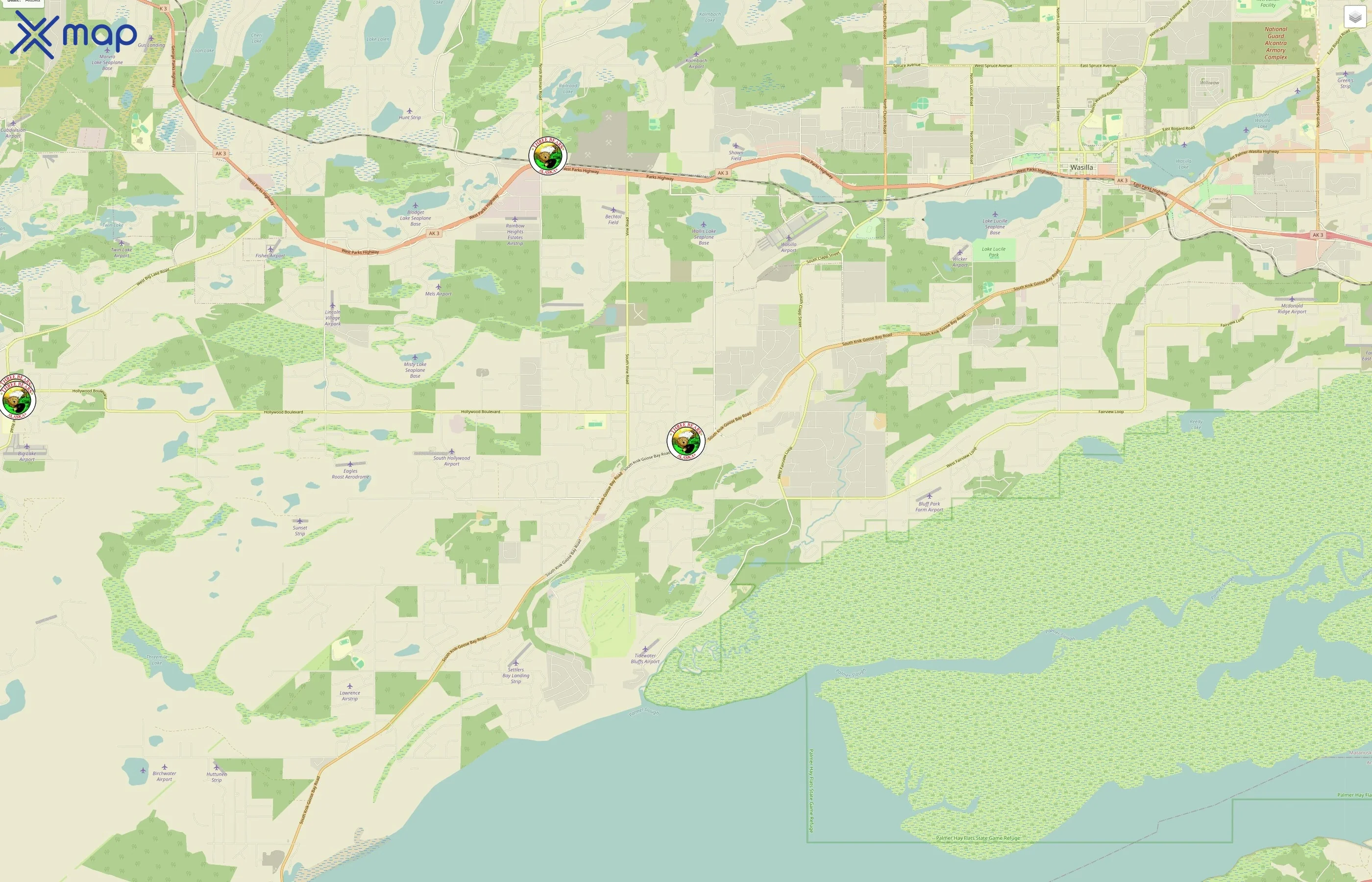 Three Bears Alaska traffic data
