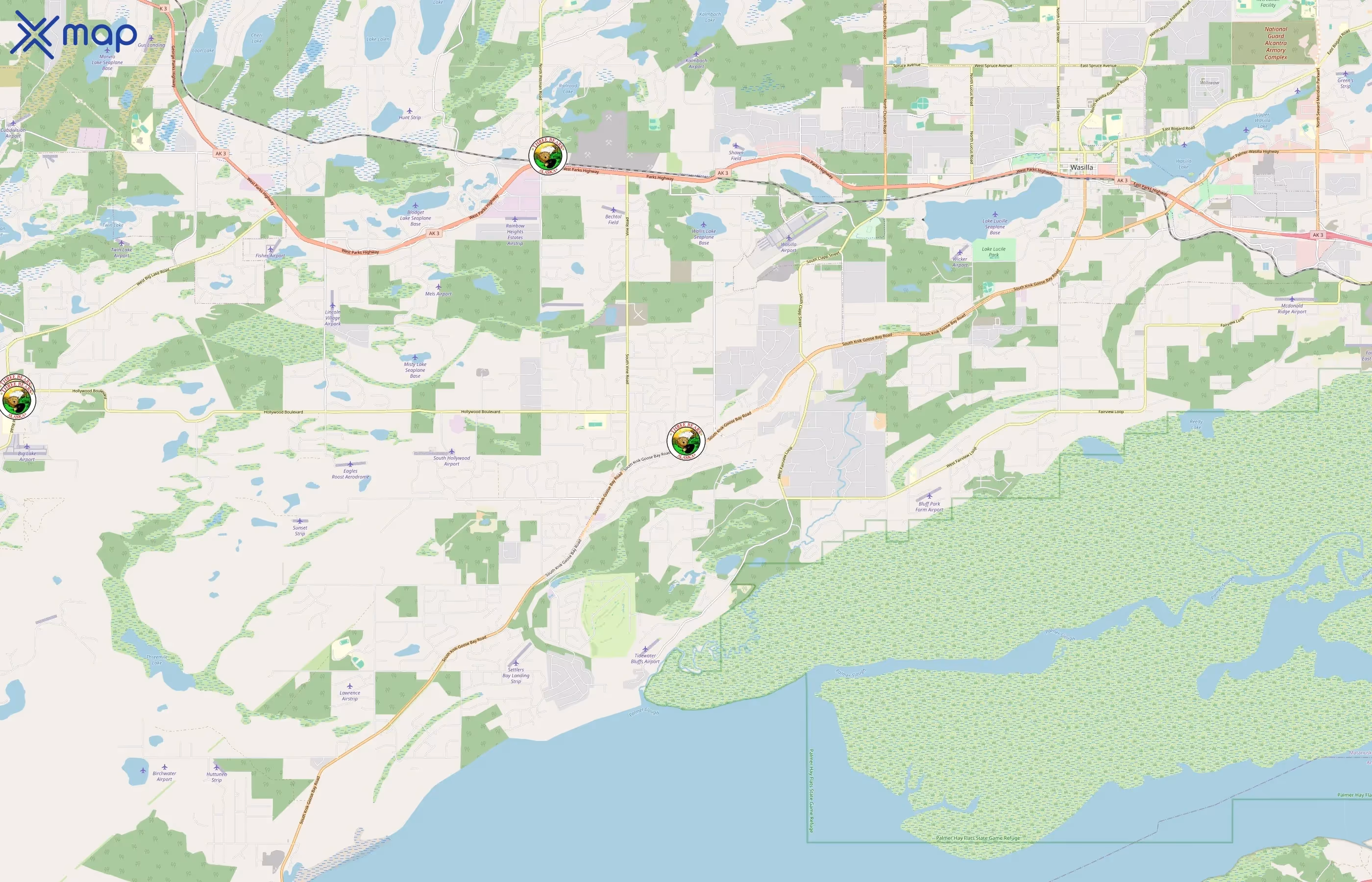 Three Bears Alaska area coverage