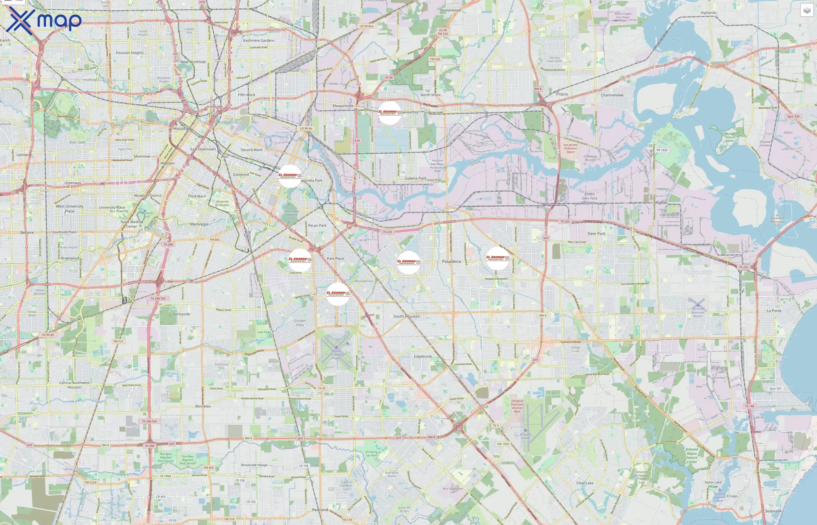 El Ahorro Supermarket traffic data