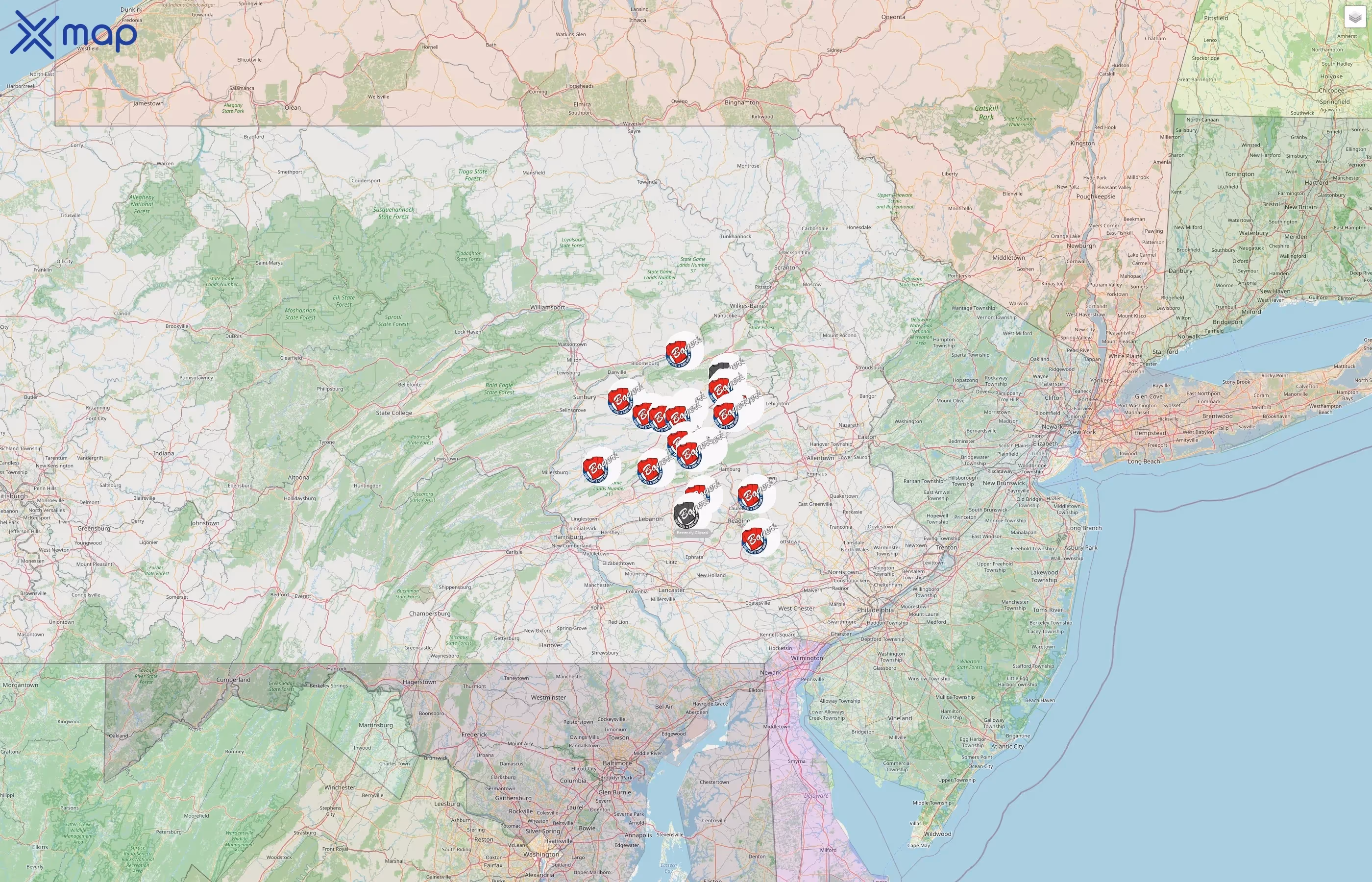 Boyer's Food Markets street hotspots