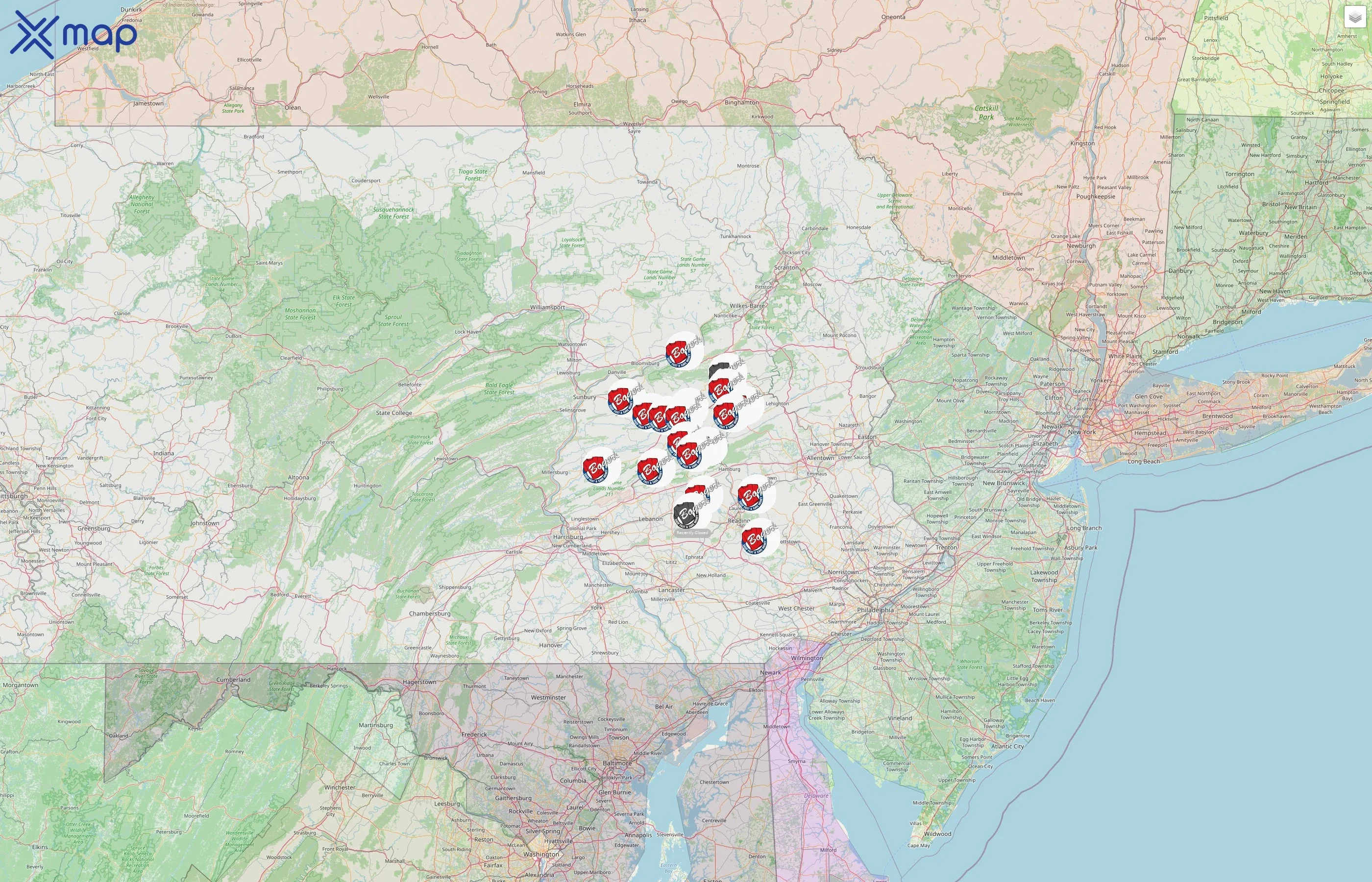 Boyer's Food Markets street hotspots