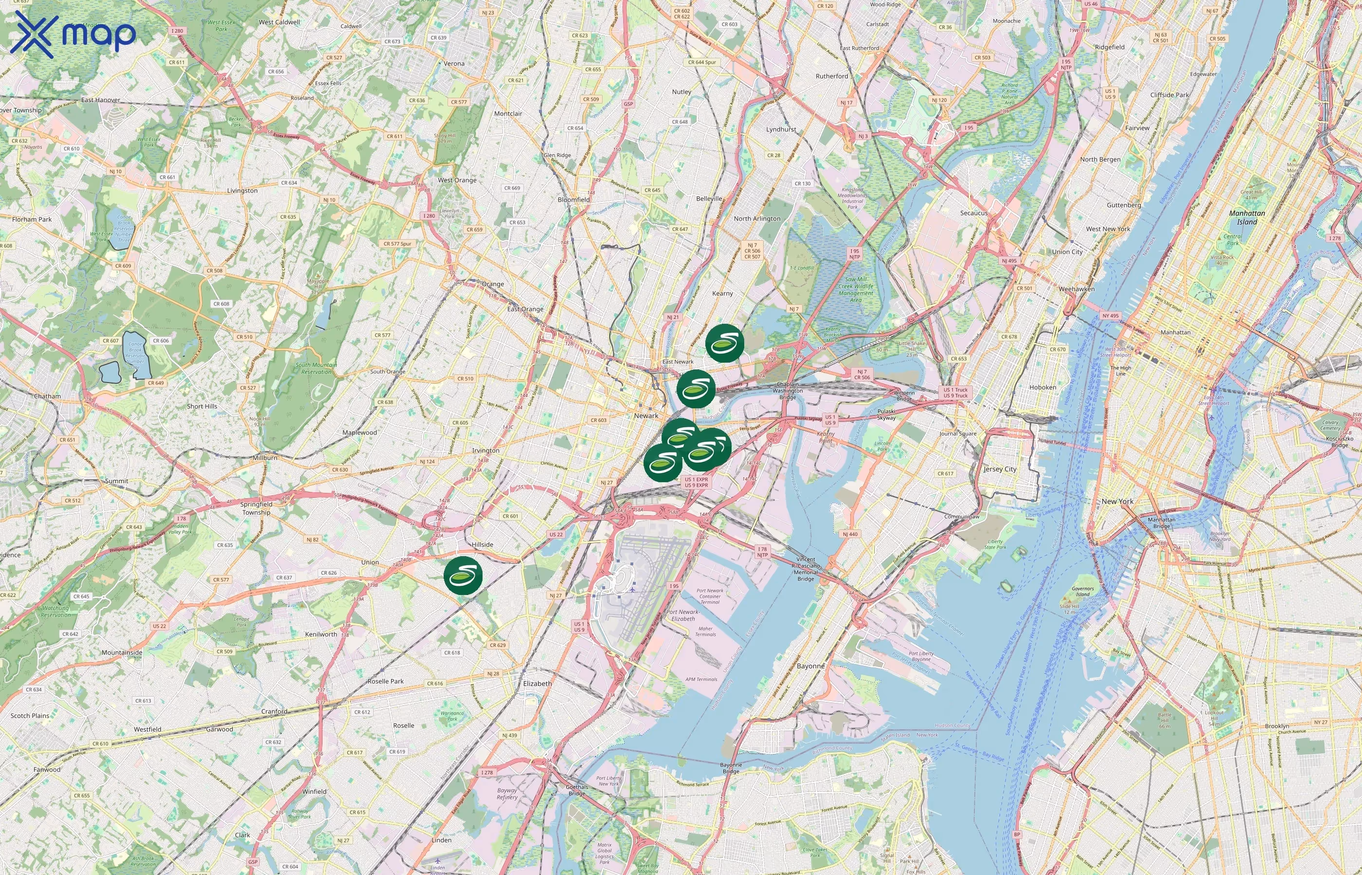 Seabra Foods area coverage