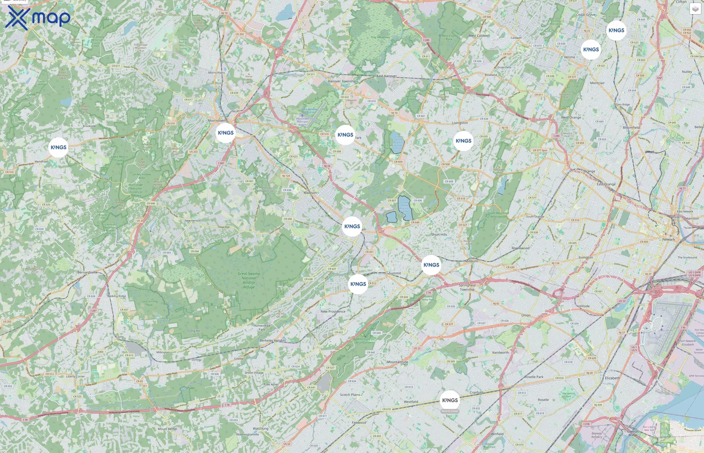 Kings Food Markets traffic data