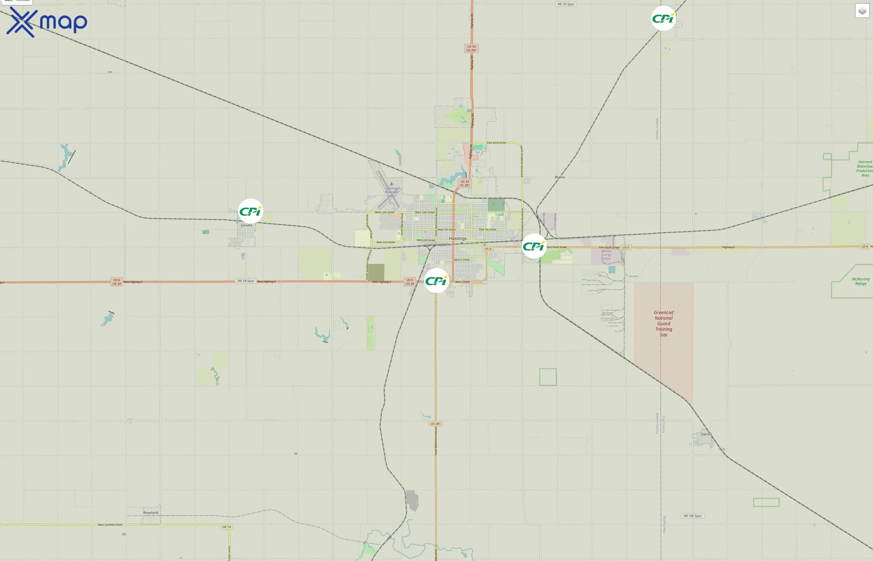 Cooperative Producers Inc. traffic data