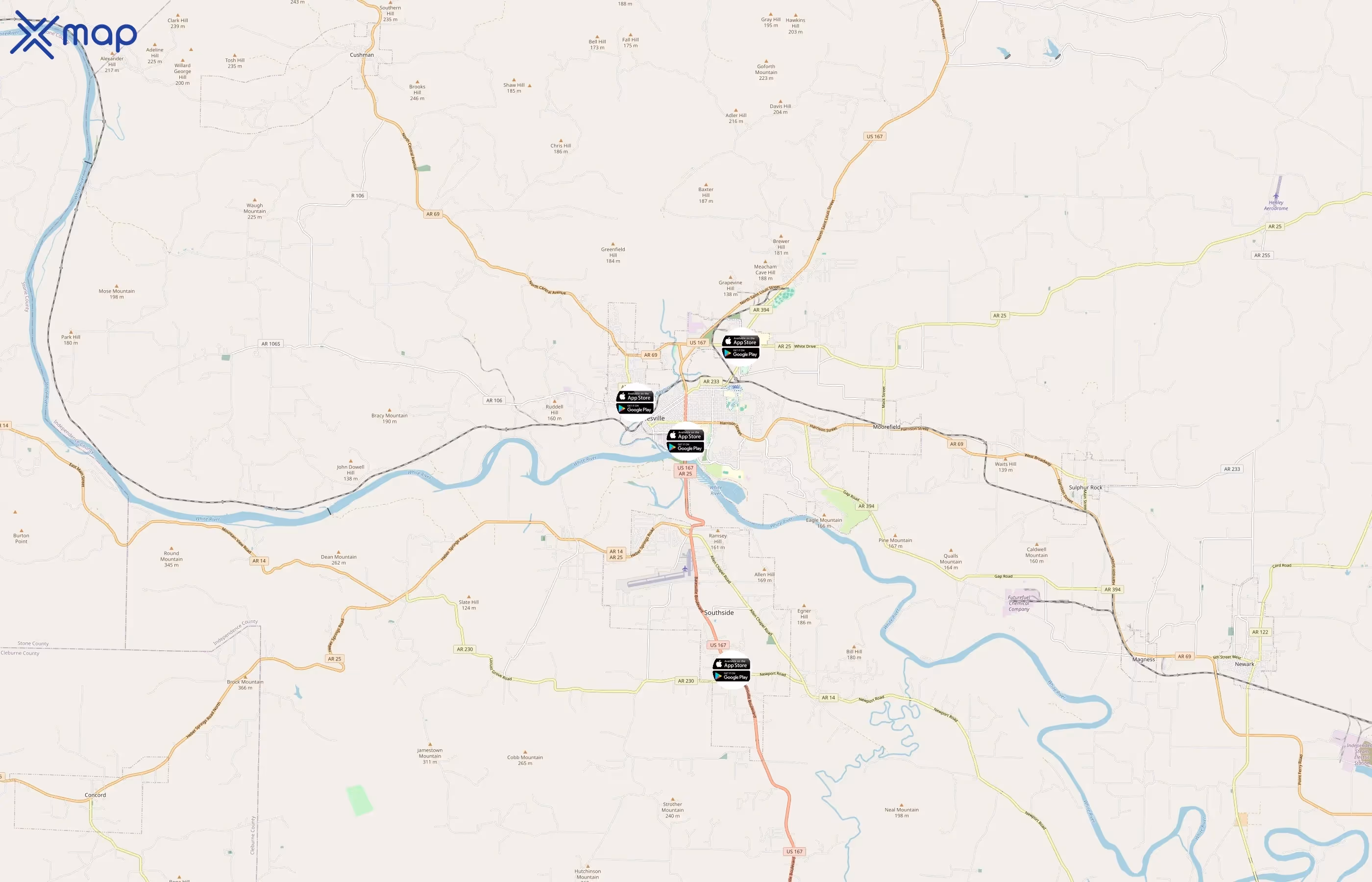 Littlefield Express area coverage