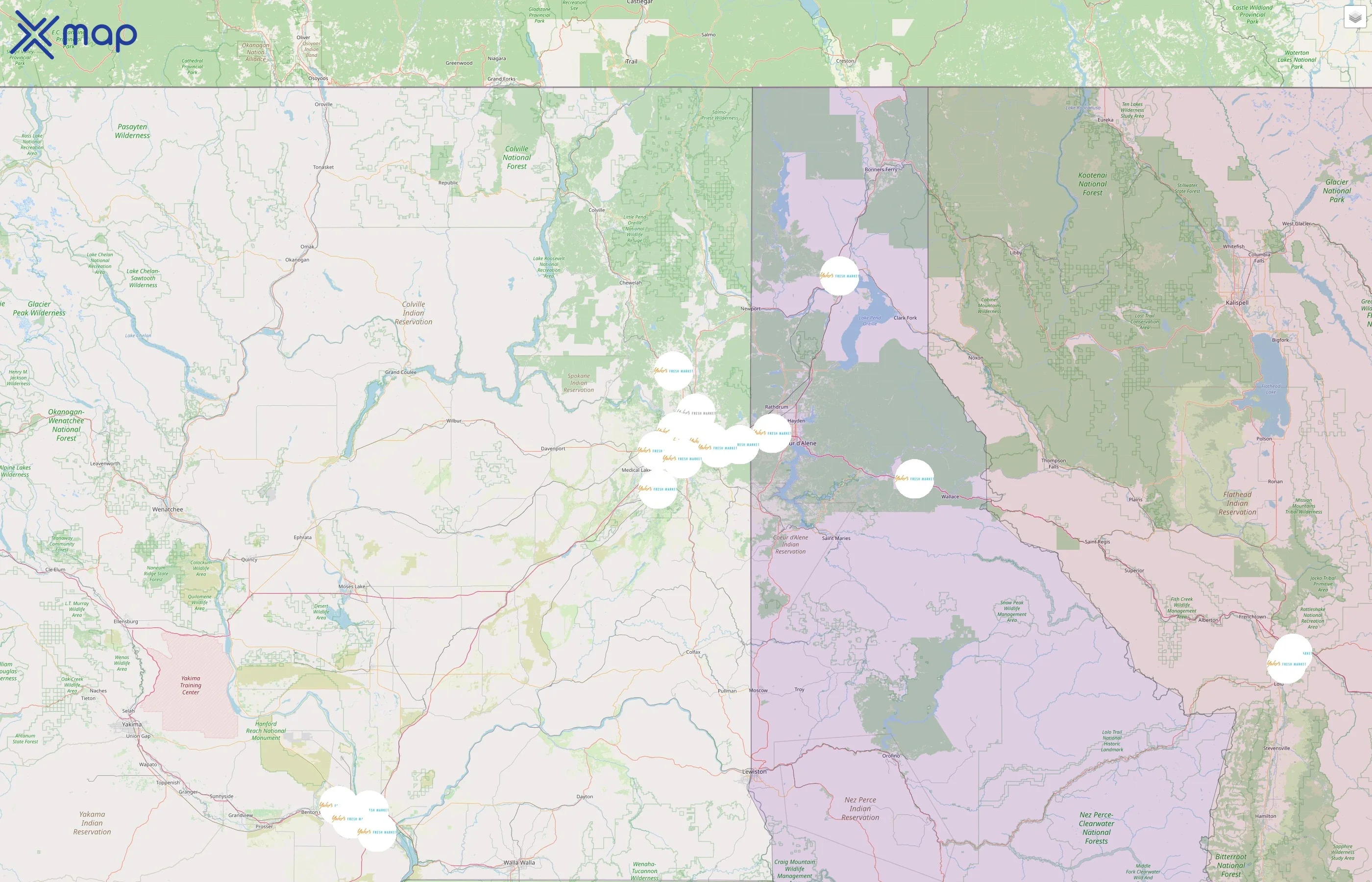 Yoke's Fresh Market street hotspots
