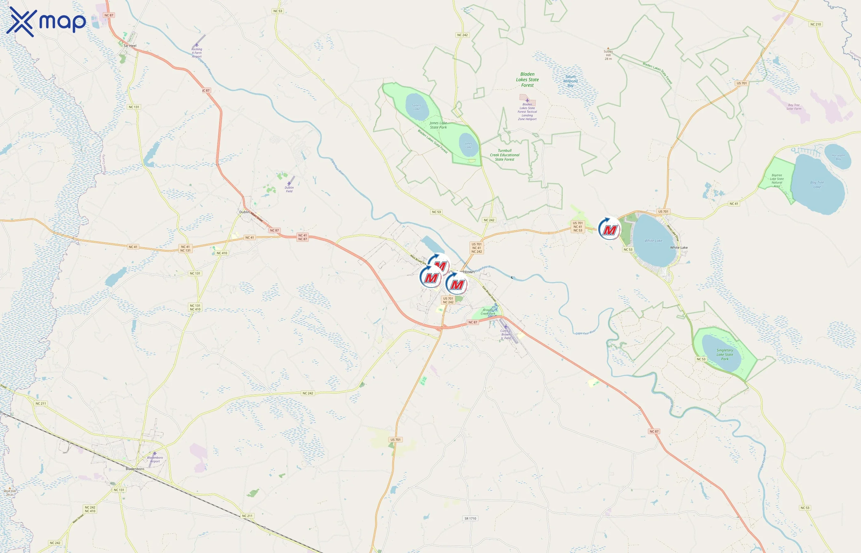 Minuteman Food Mart area coverage