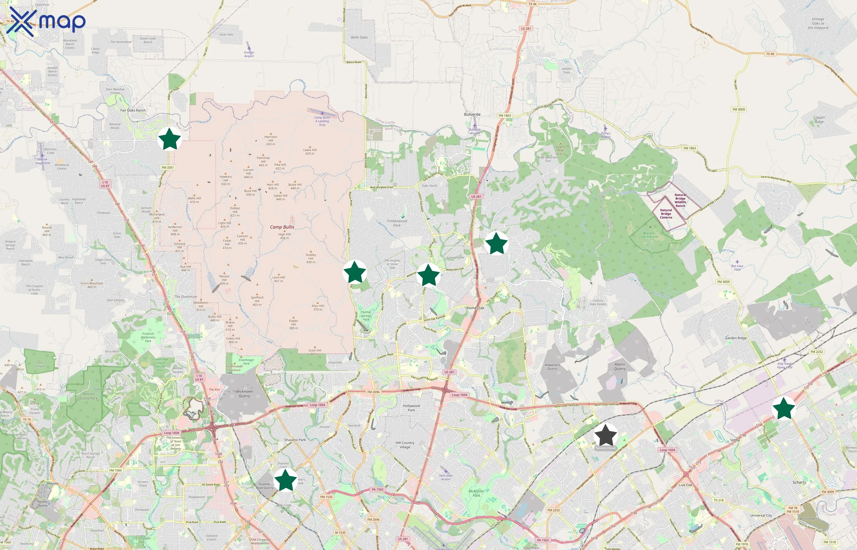 Fischer's Neighborhood Market area coverage