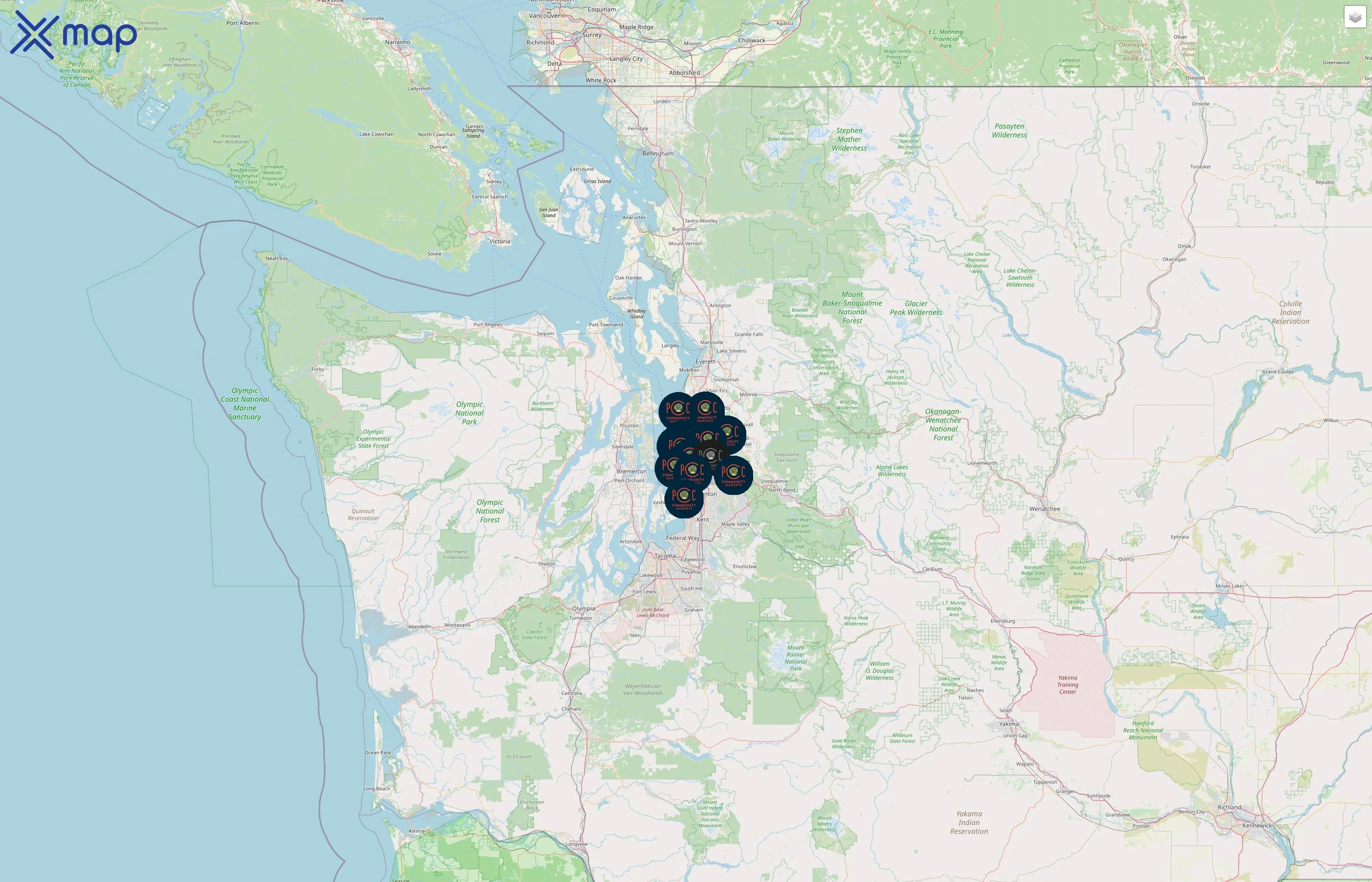 PCC Community Markets street hotspots