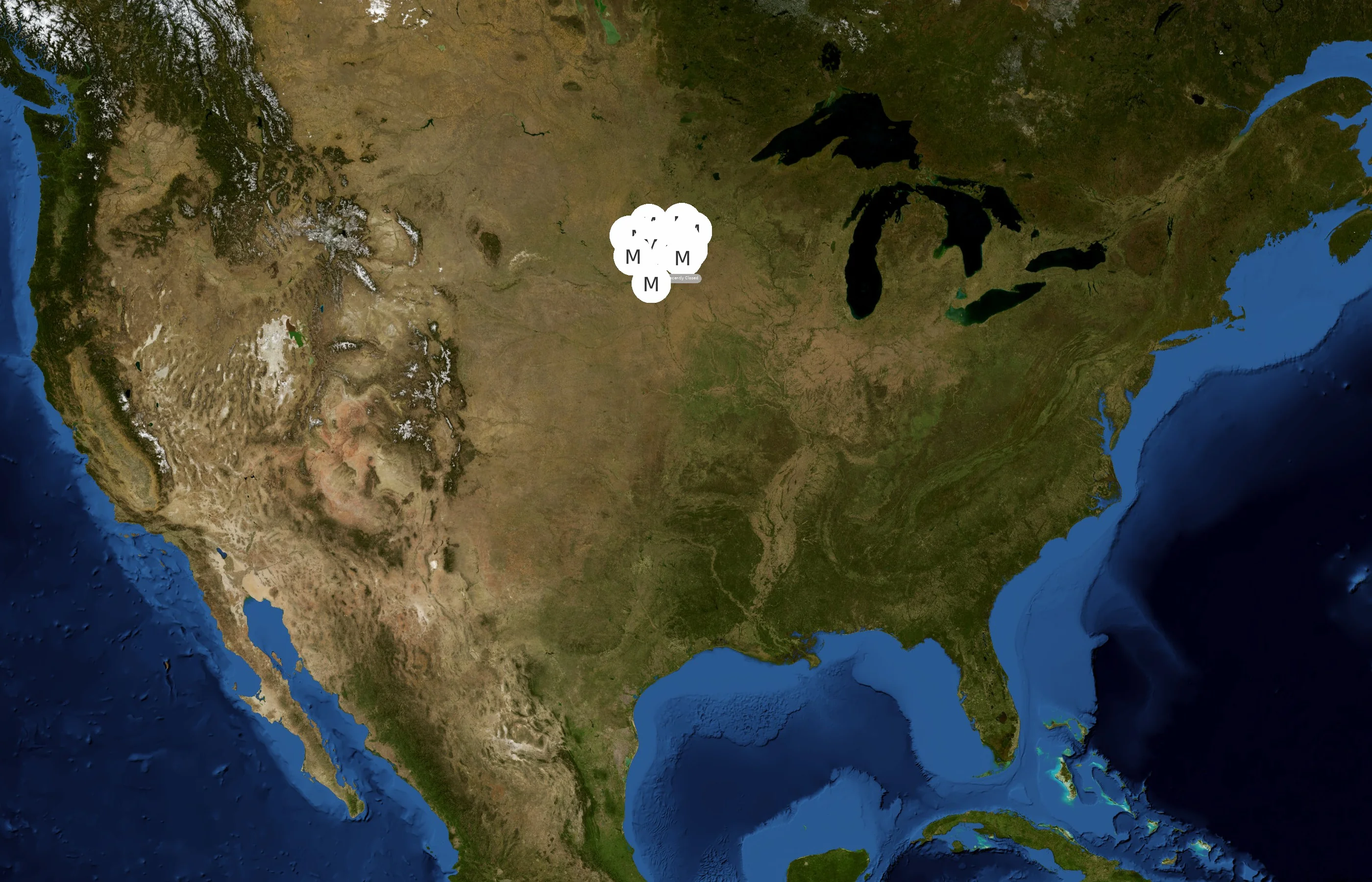 Maynard's Food Center state distribution