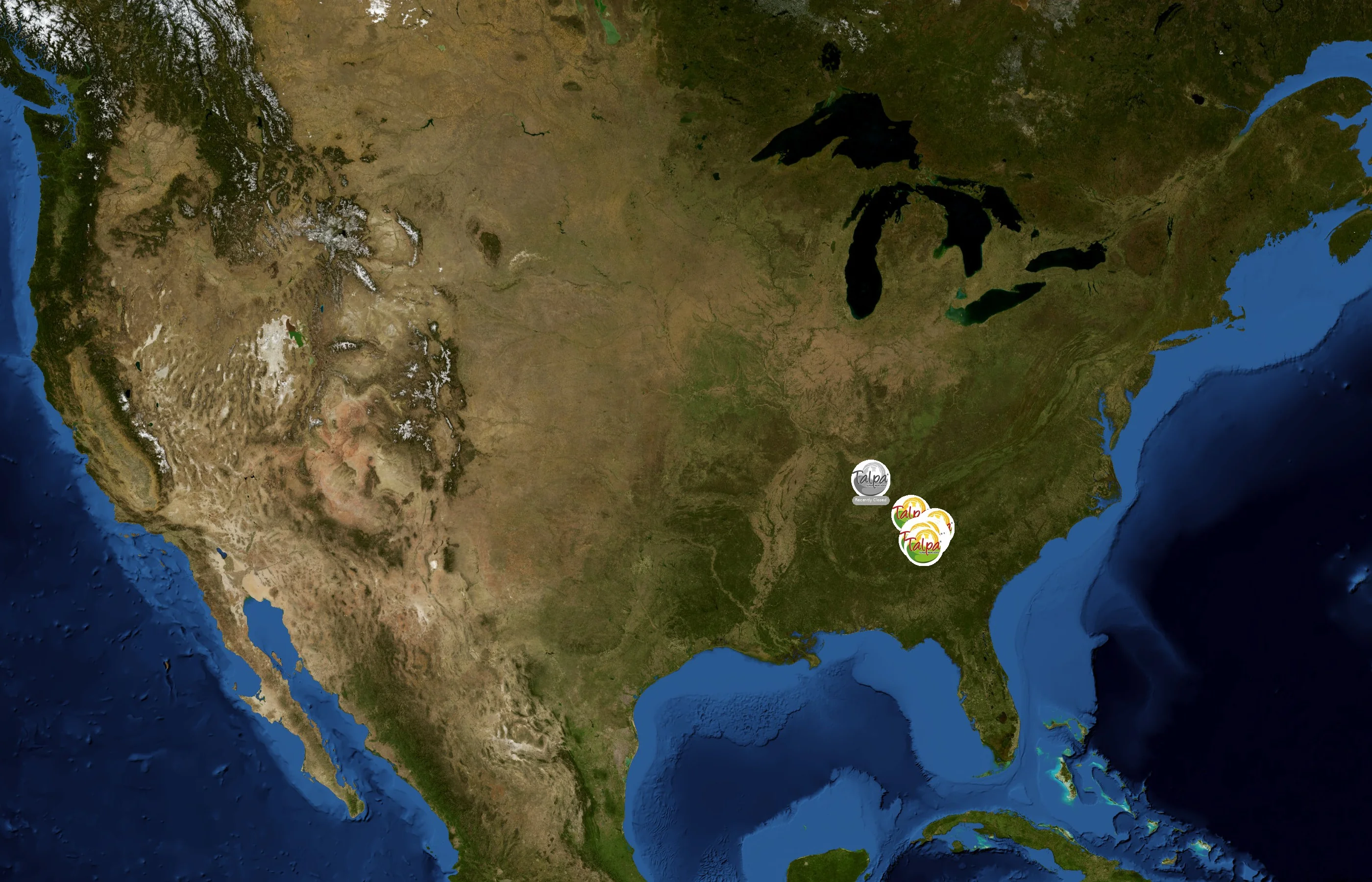 Supermercados Talpa state distribution