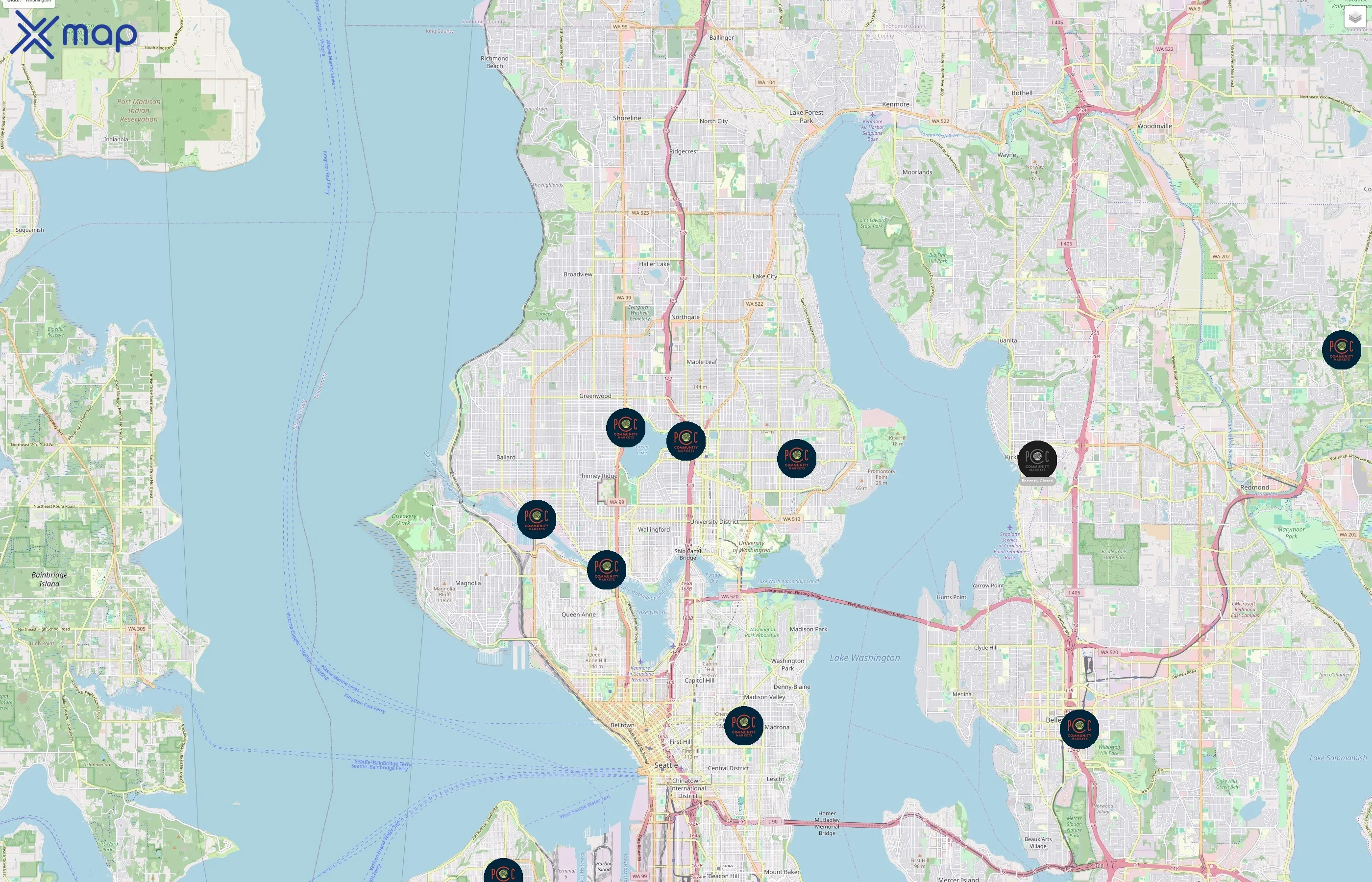 PCC Community Markets traffic data