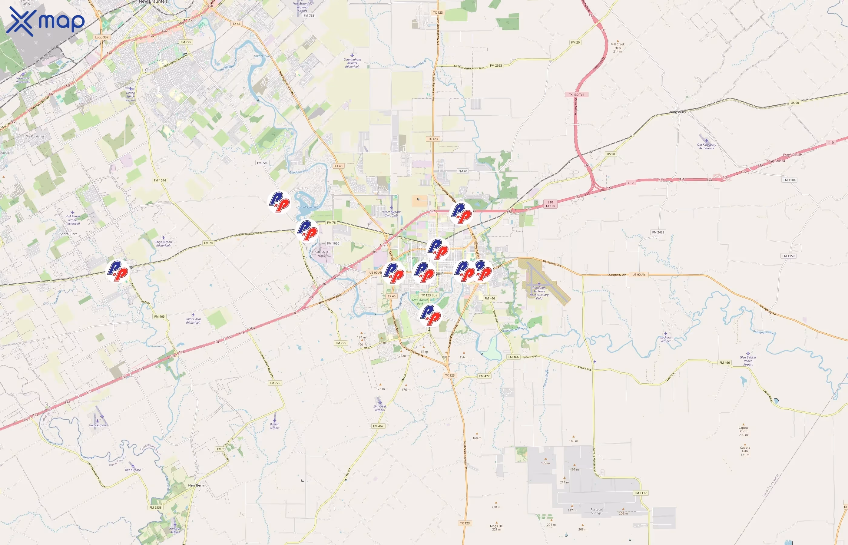 Pic-N-Pac area coverage