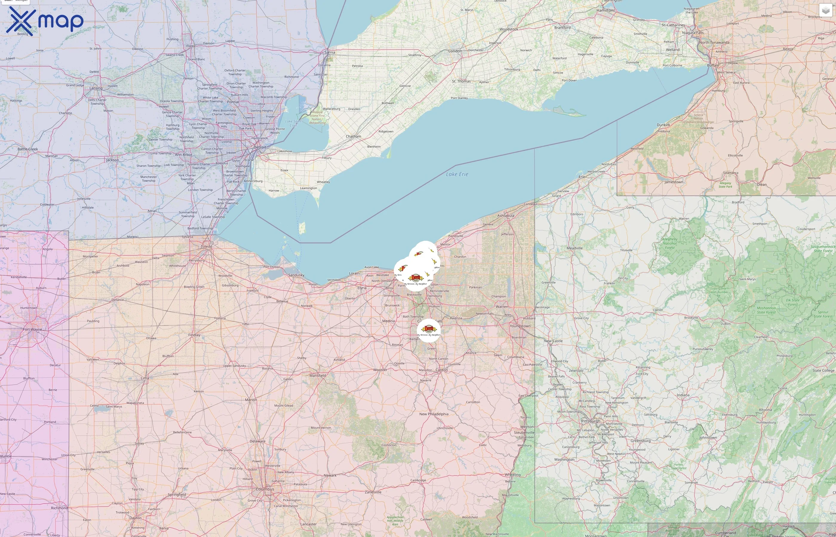 Dave's Markets street hotspots