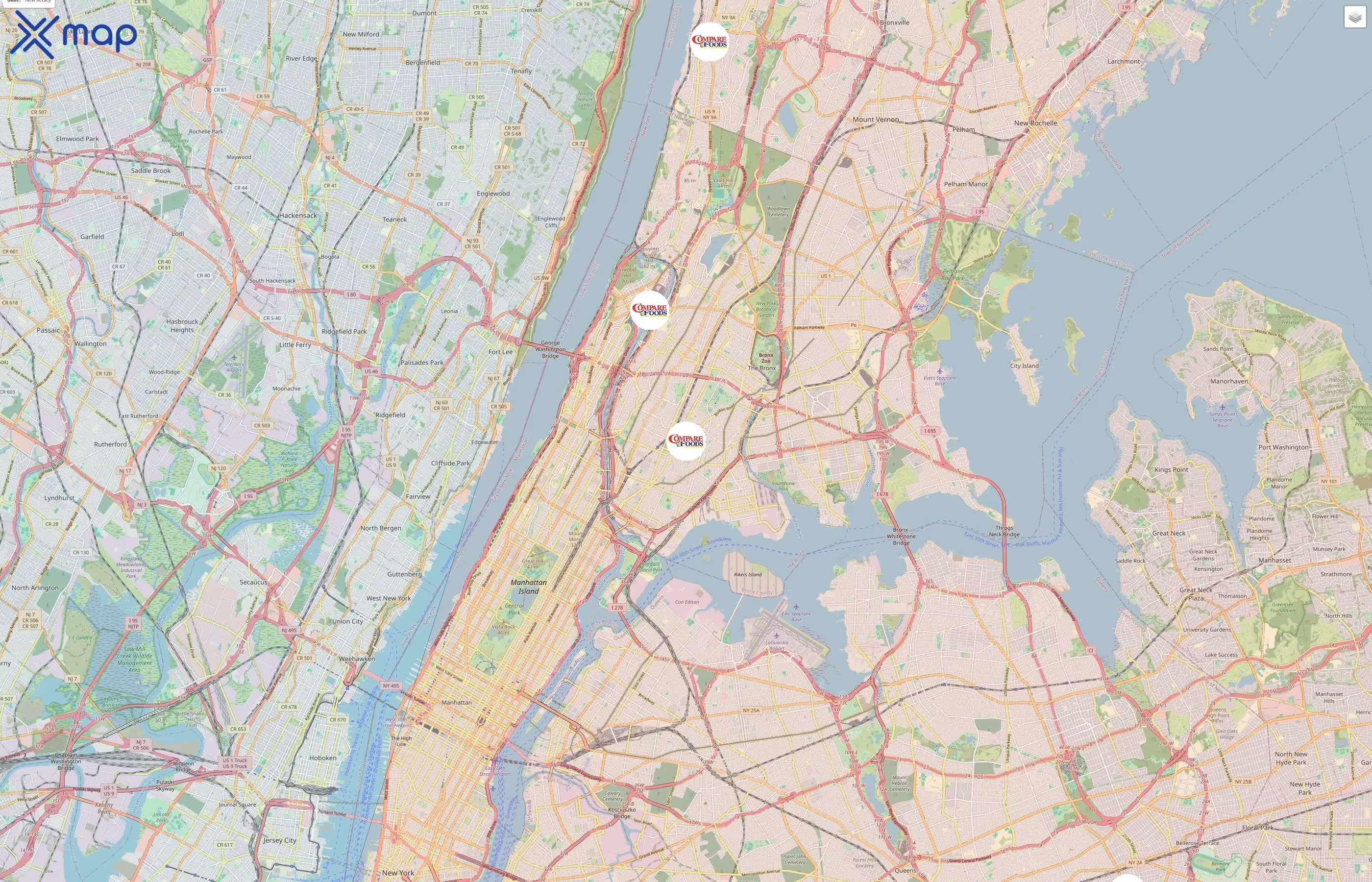 Compare Foods traffic data