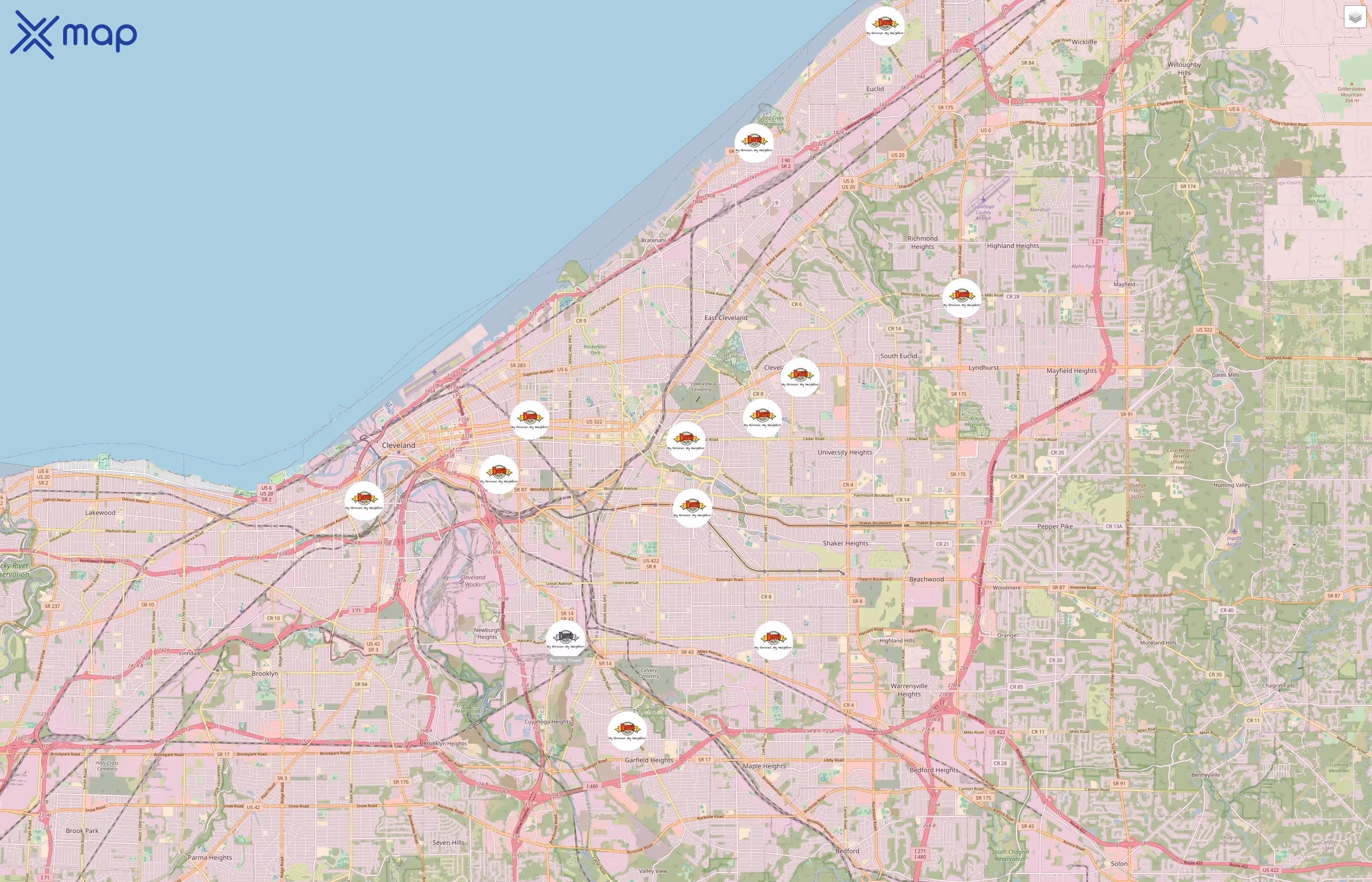 Dave's Markets traffic data