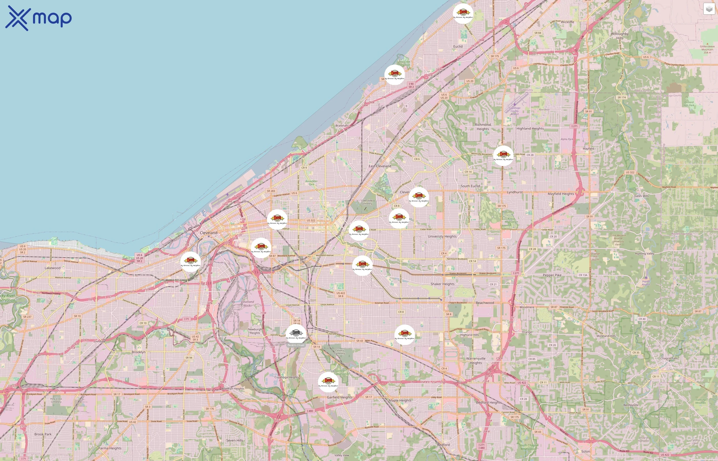 Dave's Markets traffic data