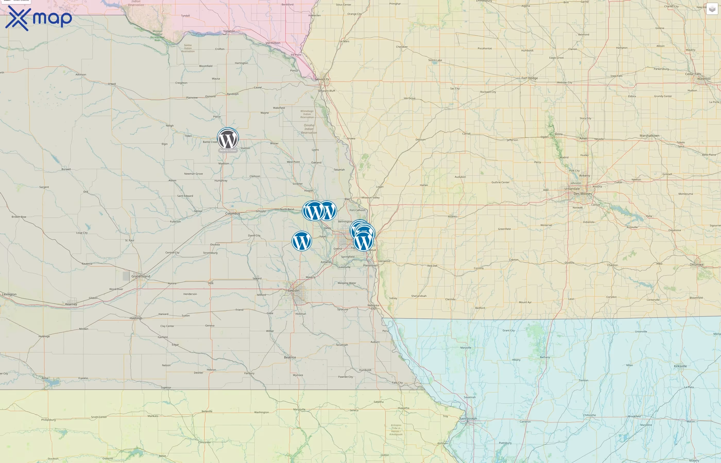 NP Mart street hotspots