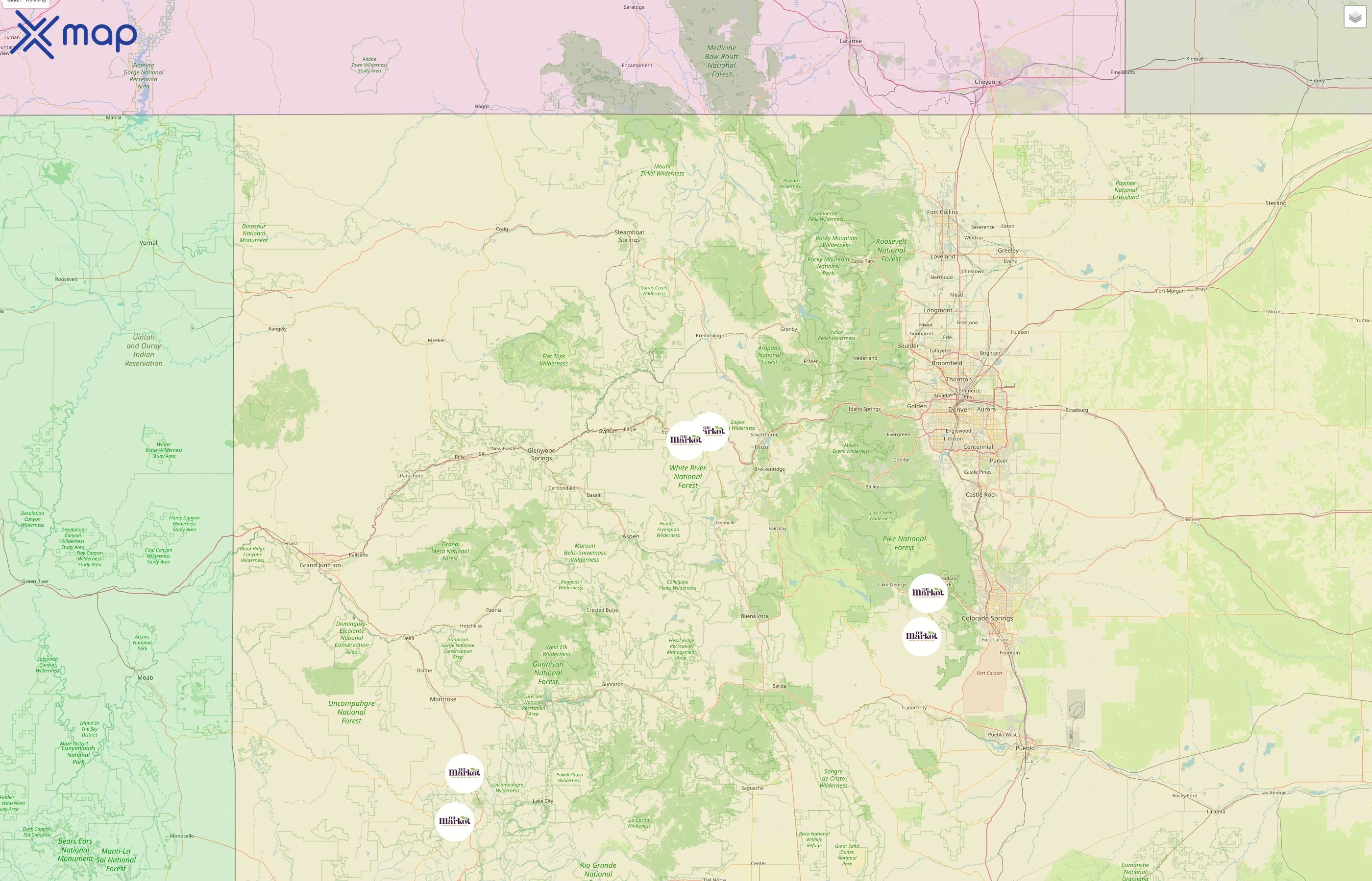 The Market Stores street hotspots