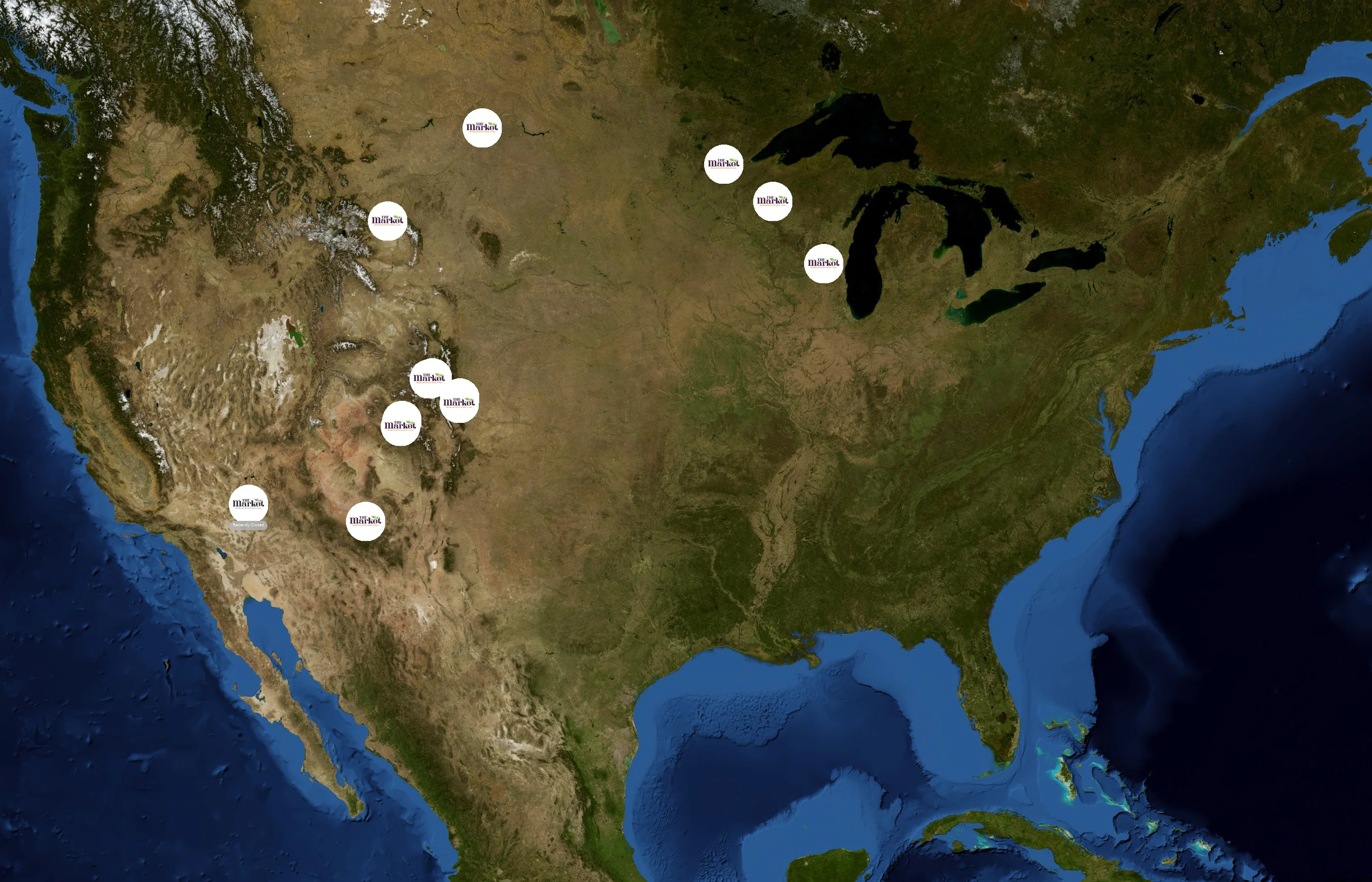 The Market Stores state distribution