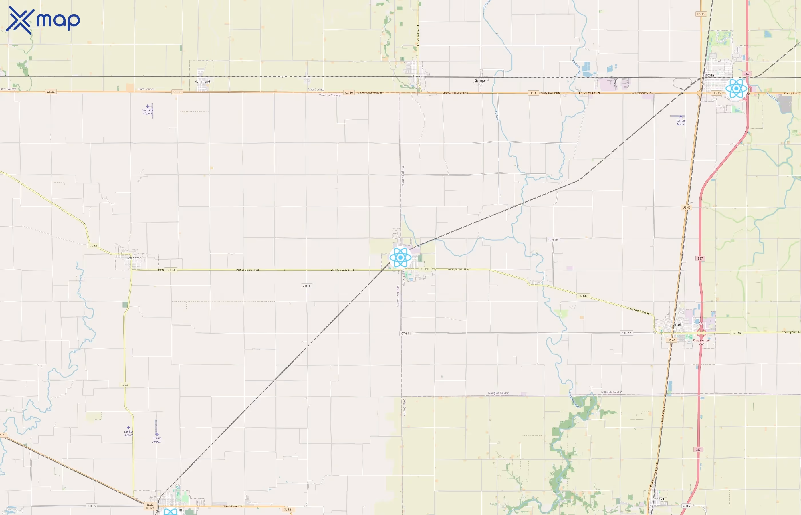 Kirby Foods area coverage