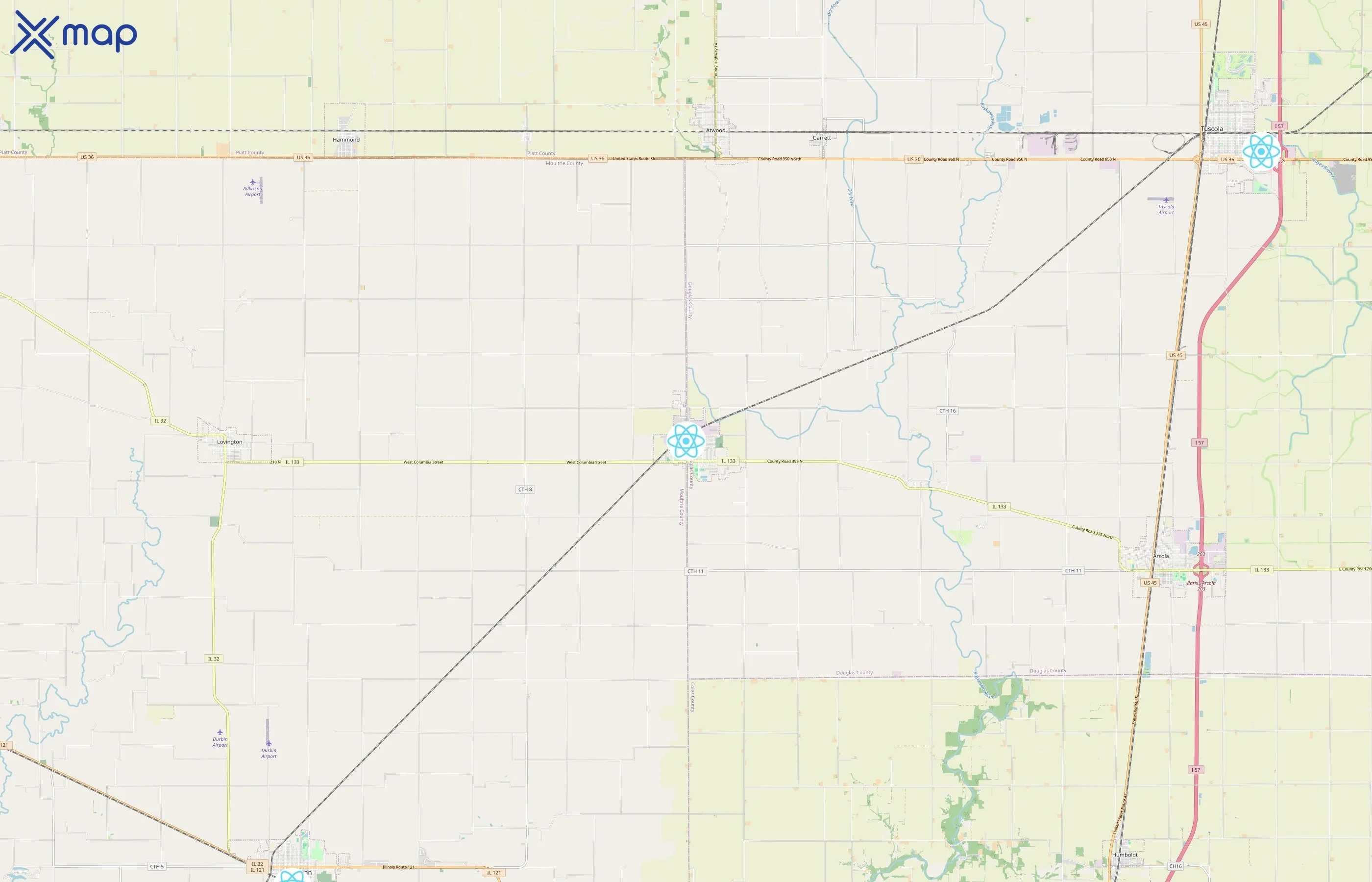 Kirby Foods area coverage